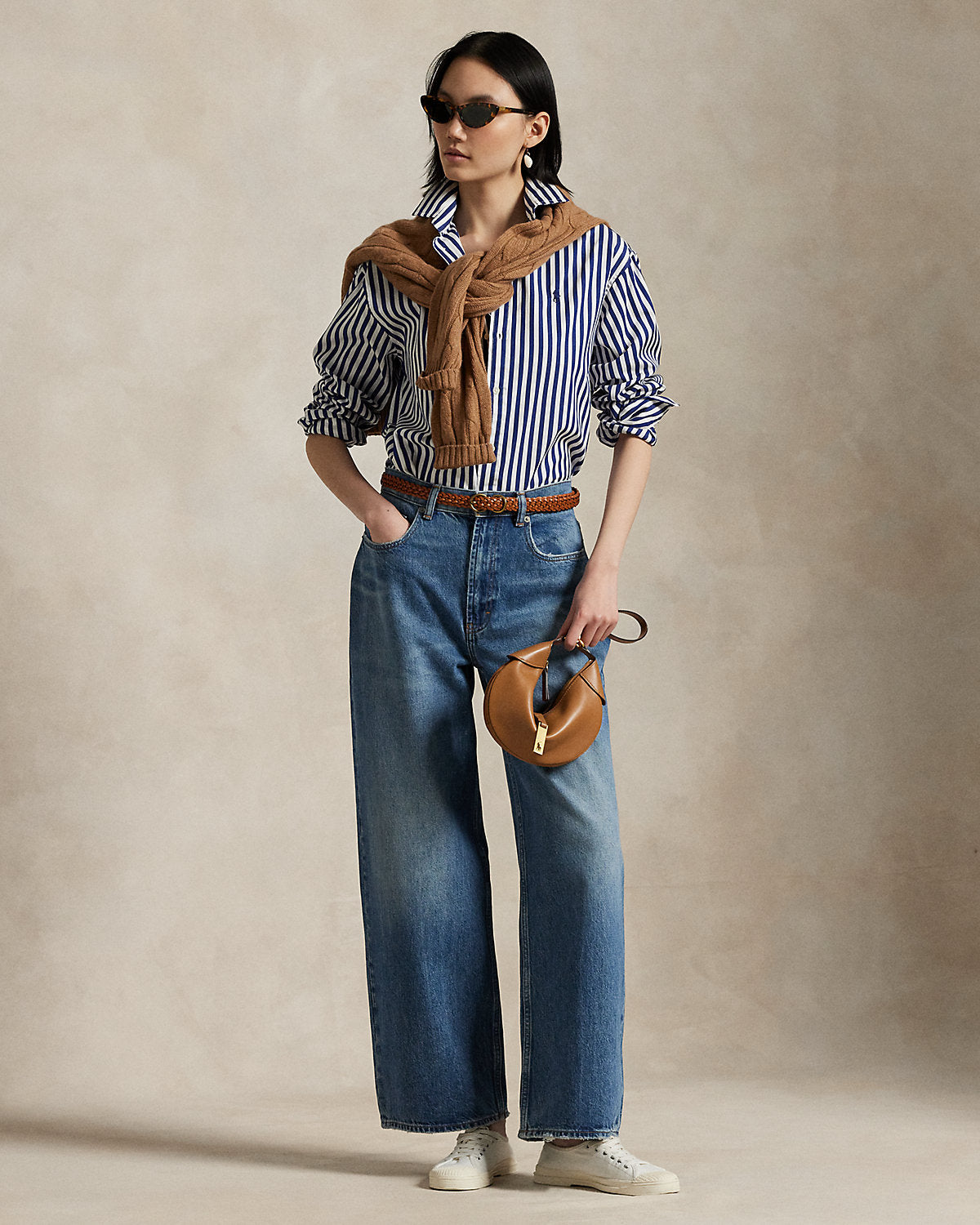 Ralph Lauren Relaxed Fit Striped Cotton Shirt