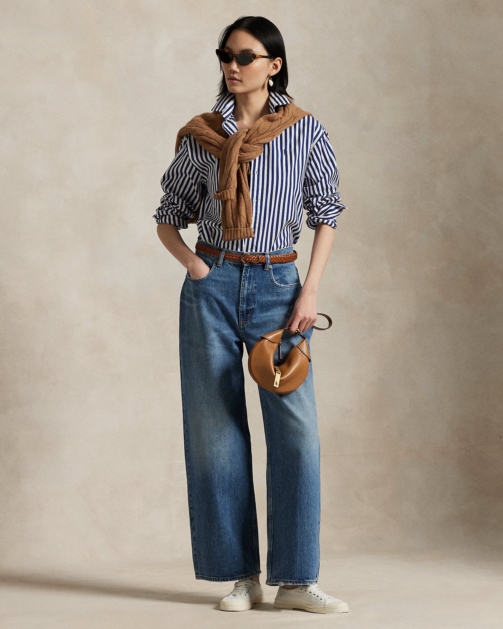 Ralph Lauren Relaxed Fit Striped Cotton Shirt