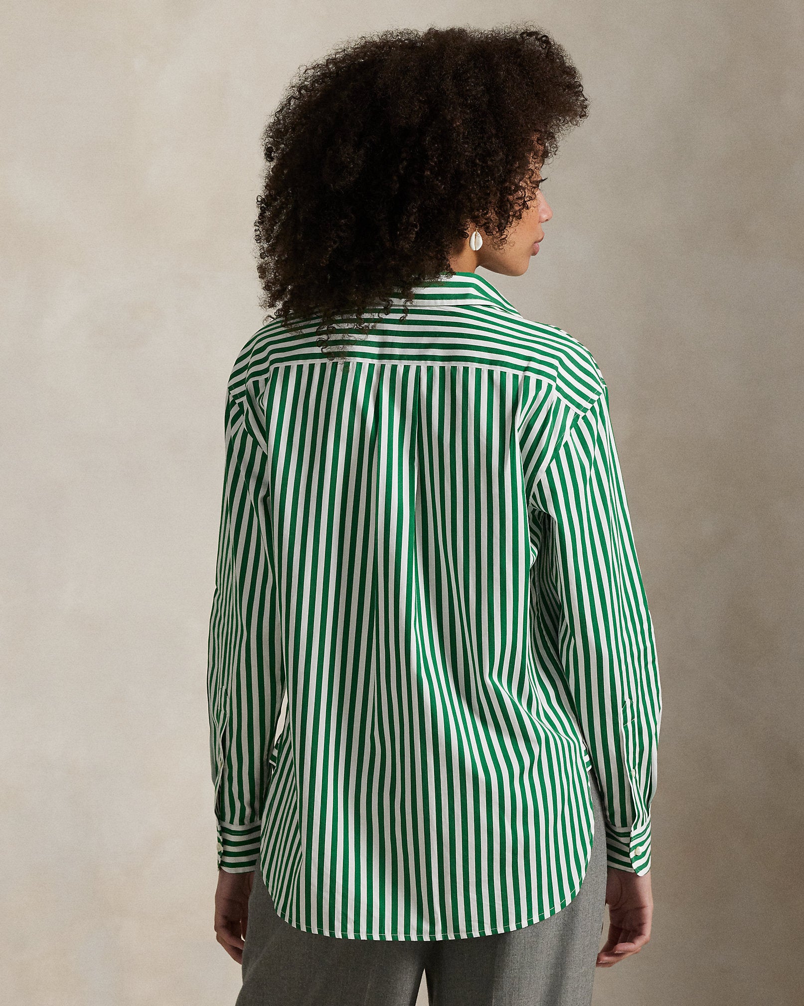 Ralph Lauren Relaxed Fit Striped Cotton Shirt
