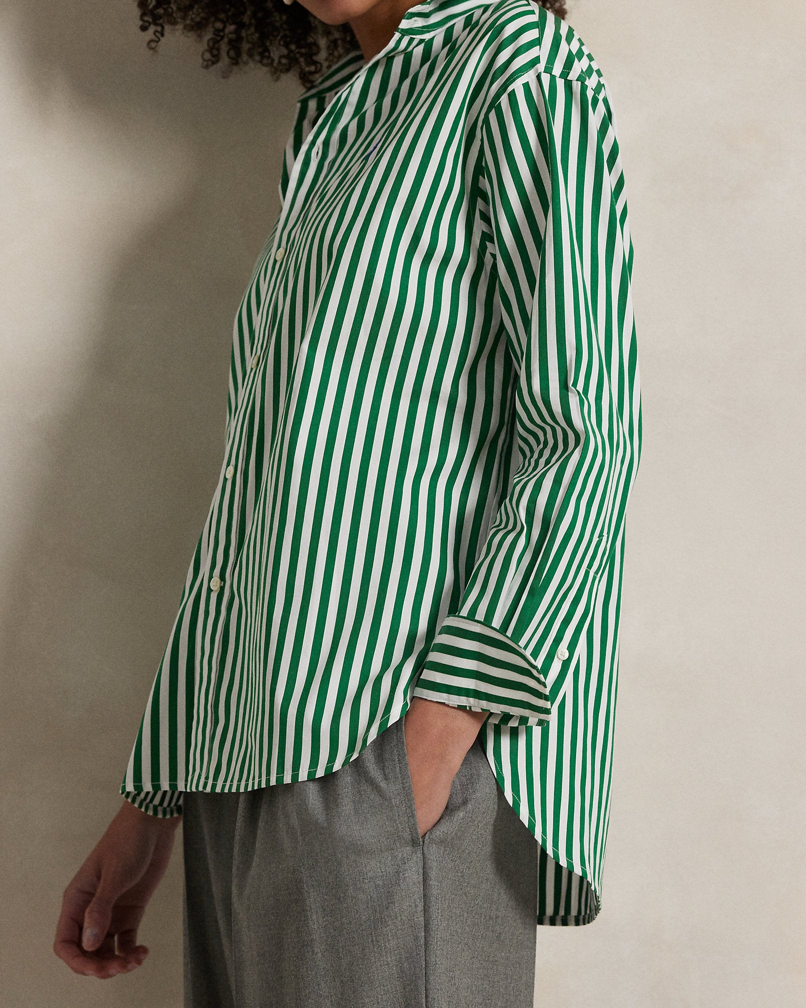 Ralph Lauren Relaxed Fit Striped Cotton Shirt