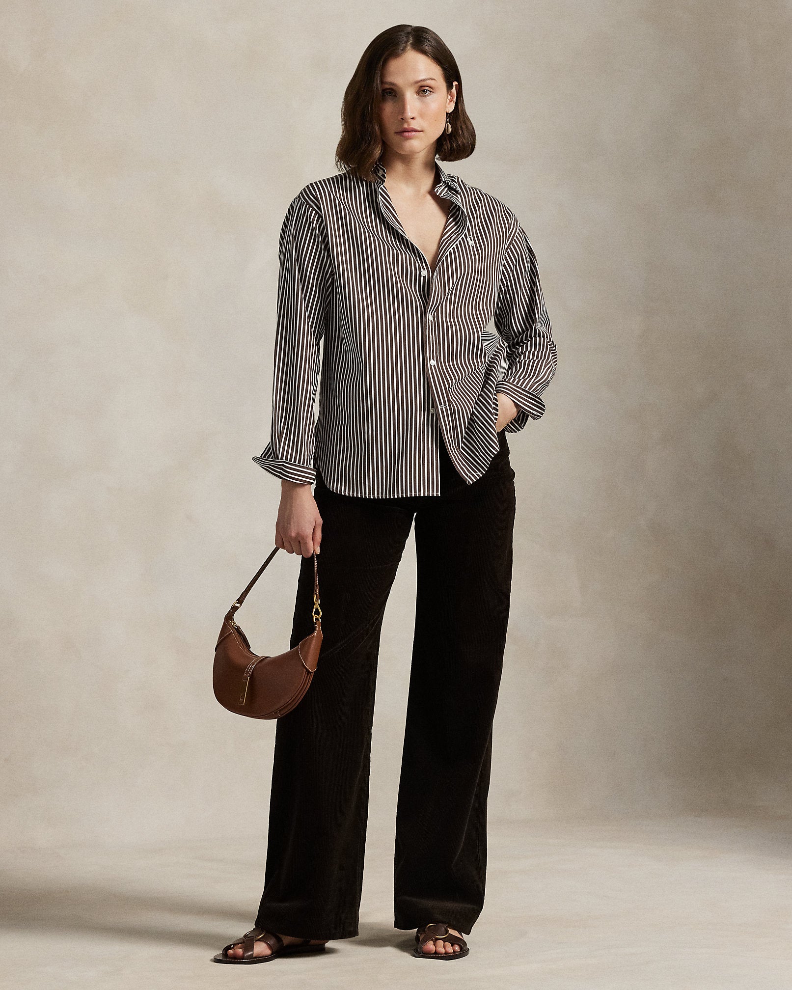 Ralph Lauren Relaxed Fit Striped Cotton Shirt