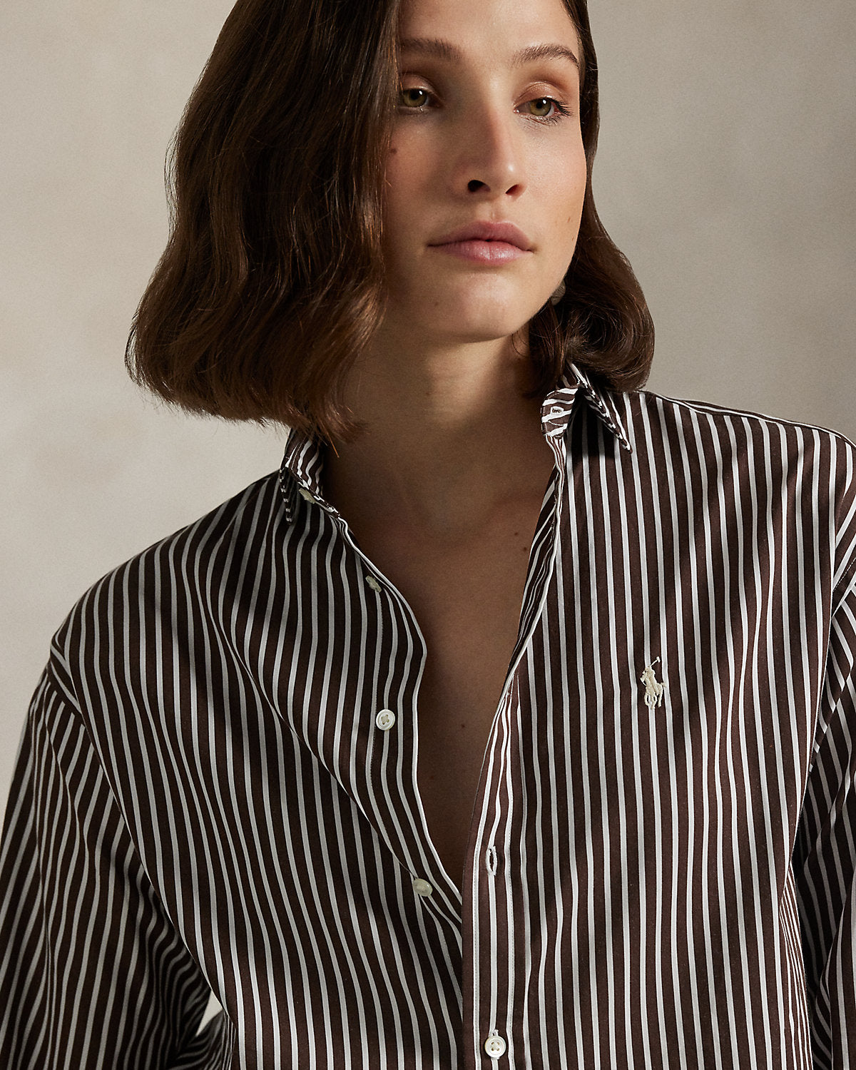 Ralph Lauren Relaxed Fit Striped Cotton Shirt