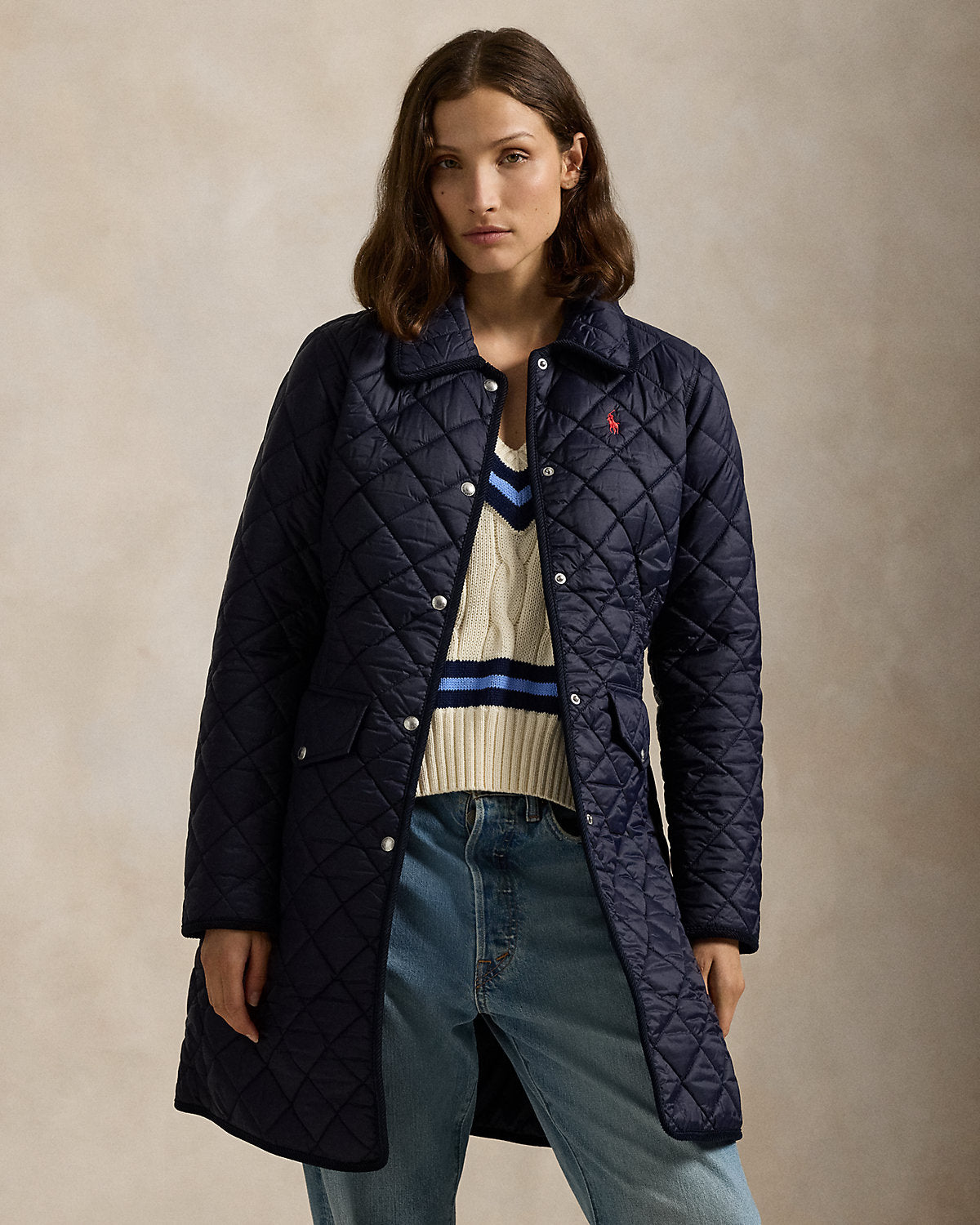 Ralph Lauren WaterRepellent Quilted Coat