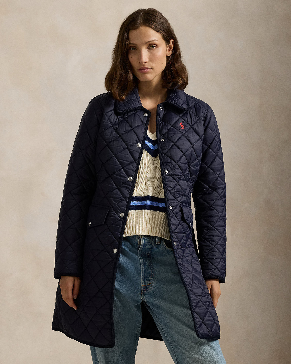 Ralph Lauren WaterRepellent Quilted Coat