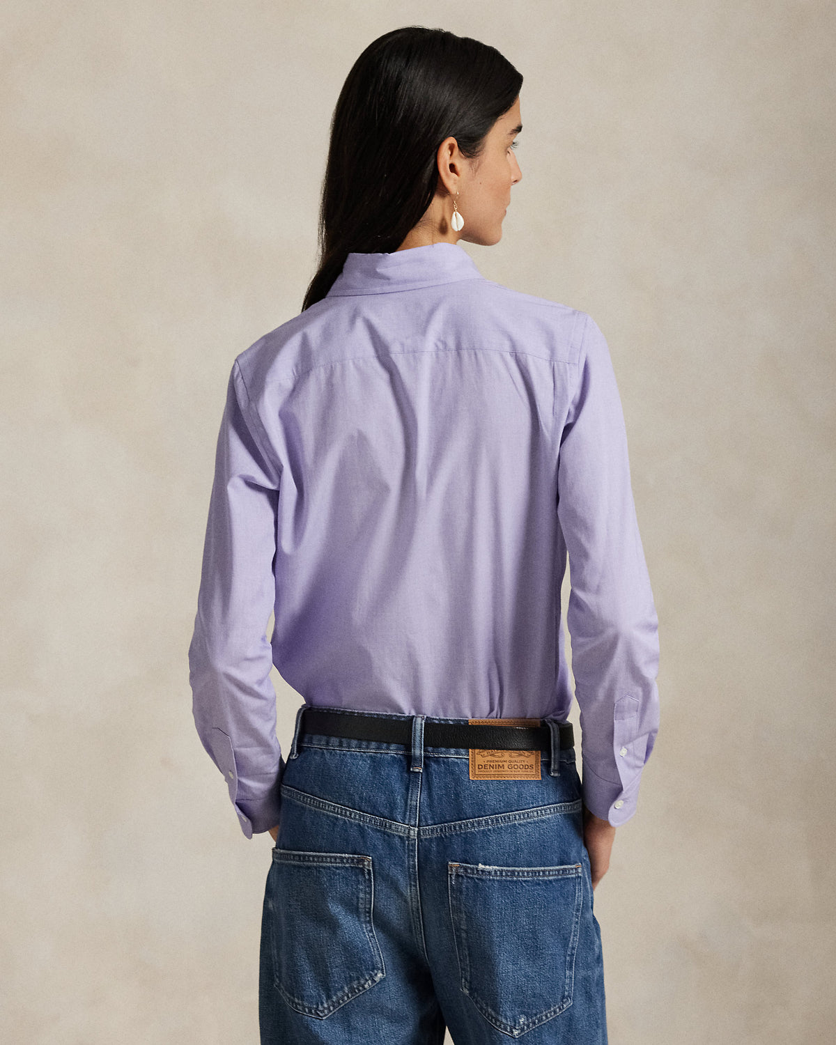 Ralph Lauren EndOnEnd Stretch Slim Fit Cotton Shirt