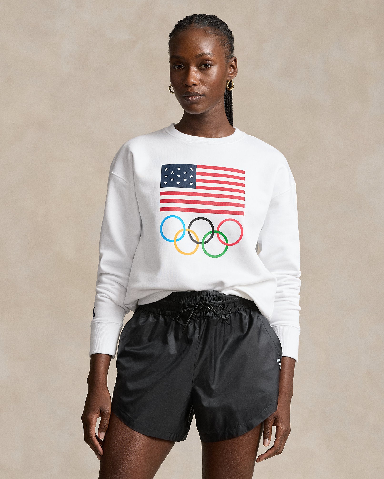 Ralph Lauren Team USA Graphic Fleece Crewneck