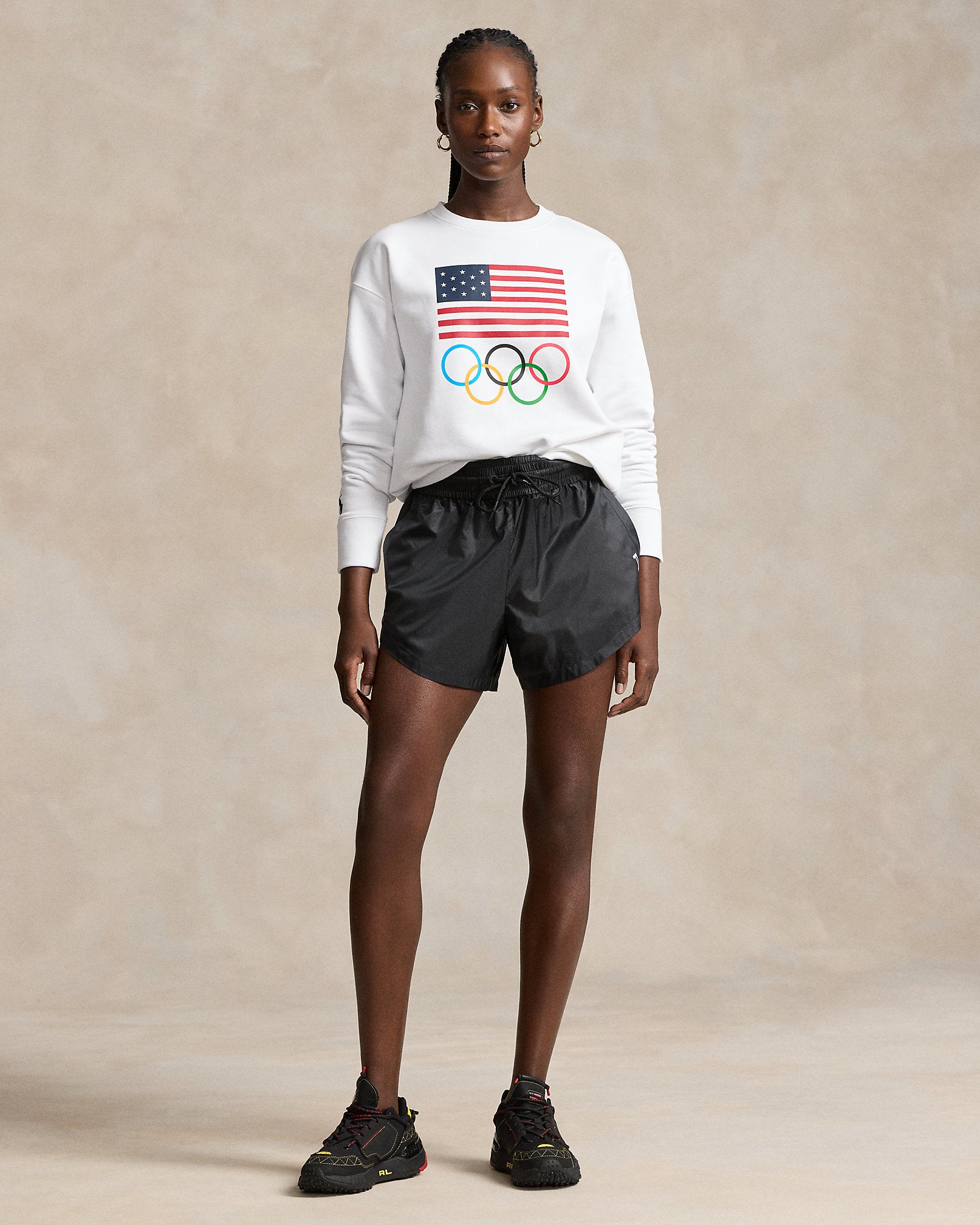Ralph Lauren Team USA Graphic Fleece Crewneck