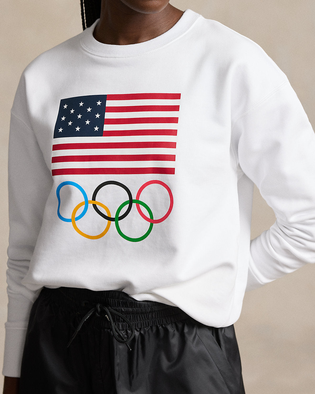 Ralph Lauren Team USA Graphic Fleece Crewneck