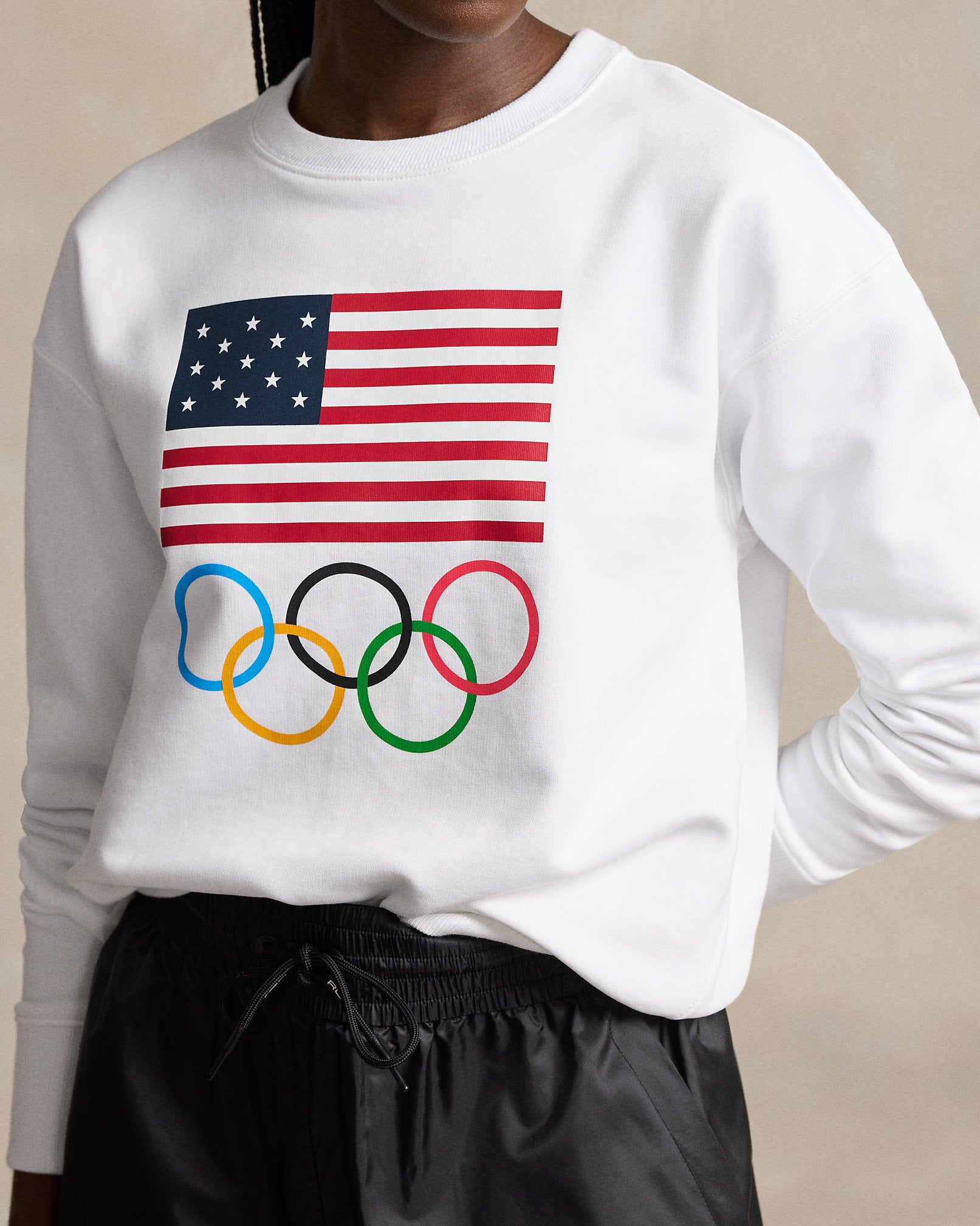 Ralph Lauren Team USA Graphic Fleece Crewneck