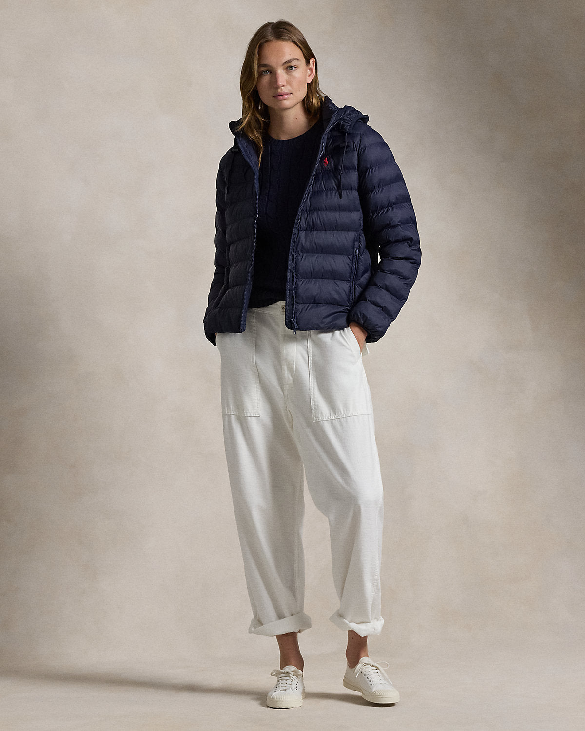 Ralph Lauren WaterResistant Packable Hooded Jacket