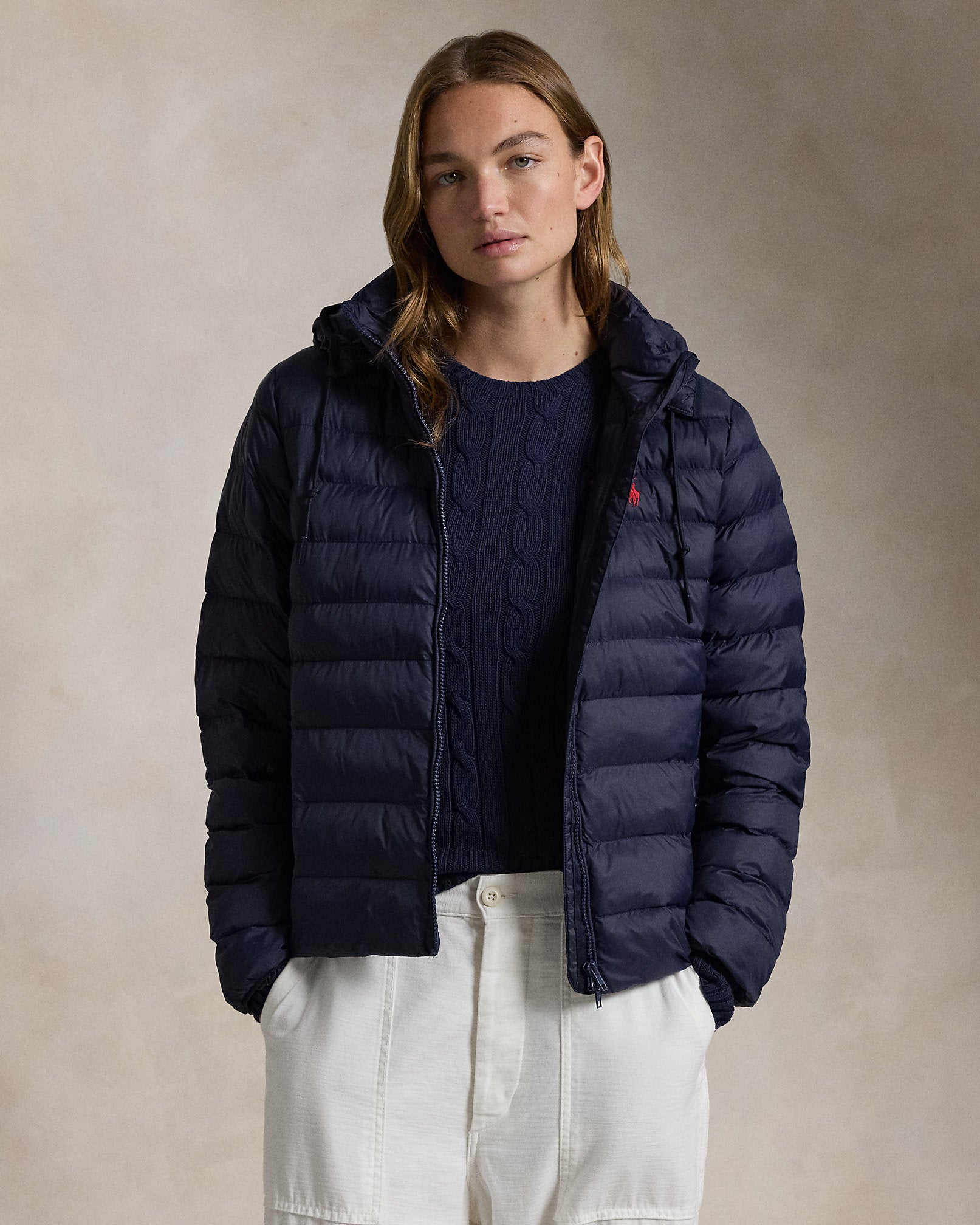 Ralph Lauren WaterResistant Packable Hooded Jacket