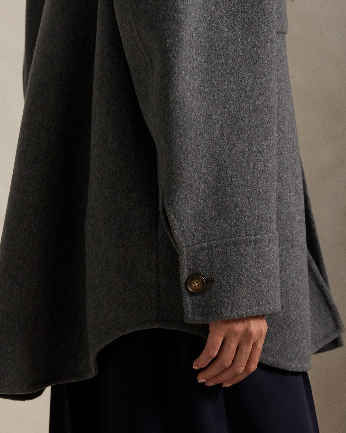 Ralph Lauren DoubleFaced Wool Shirt Jacket