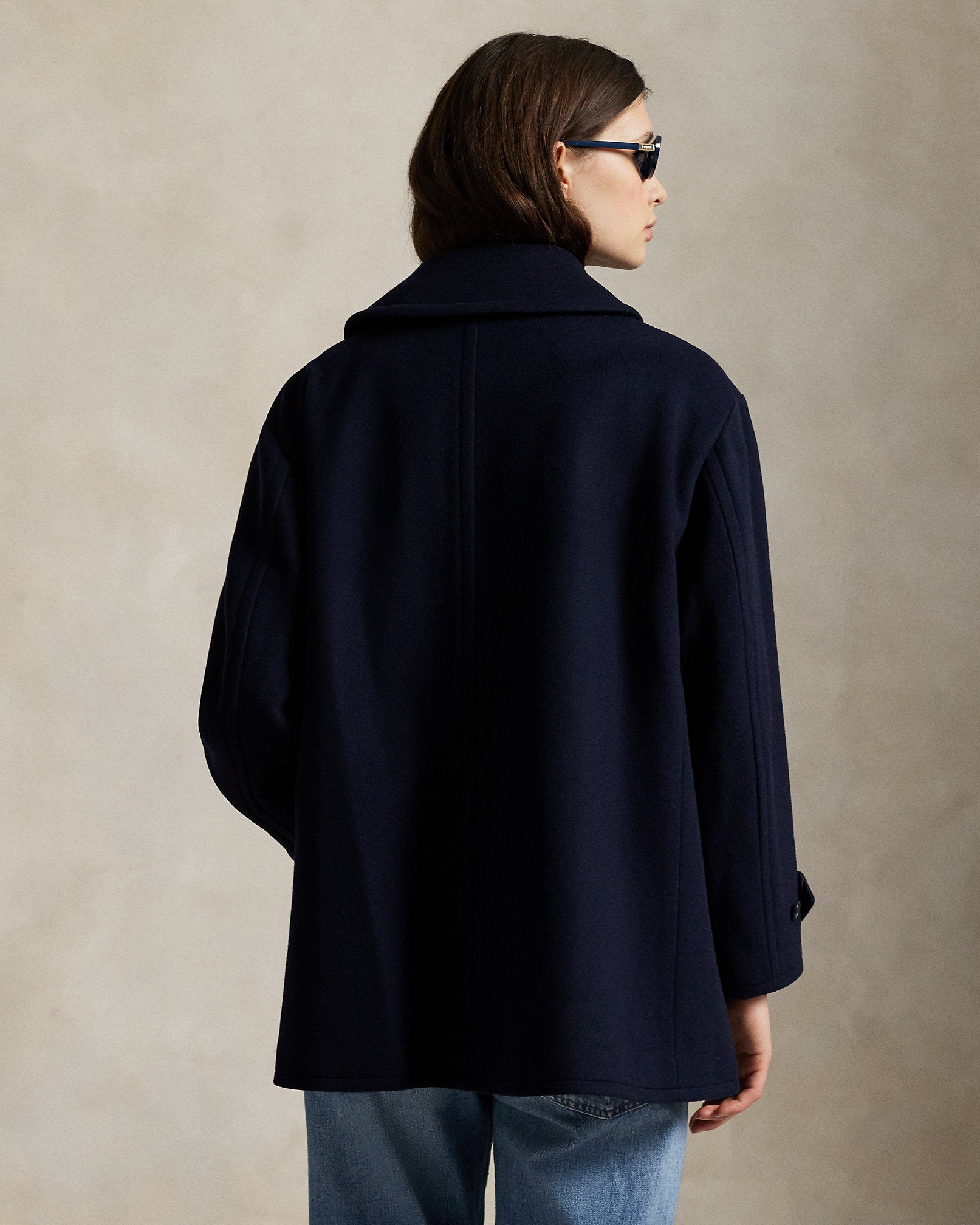 Ralph Lauren Wool Melton Peacoat