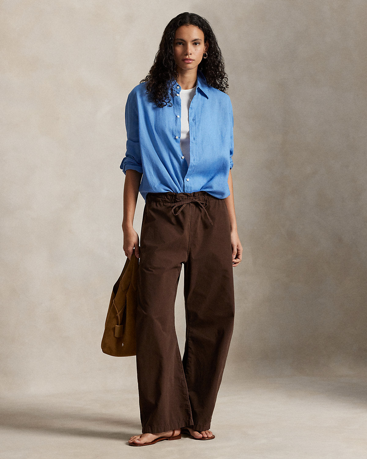 Ralph Lauren Oversize Fit Linen Shirt