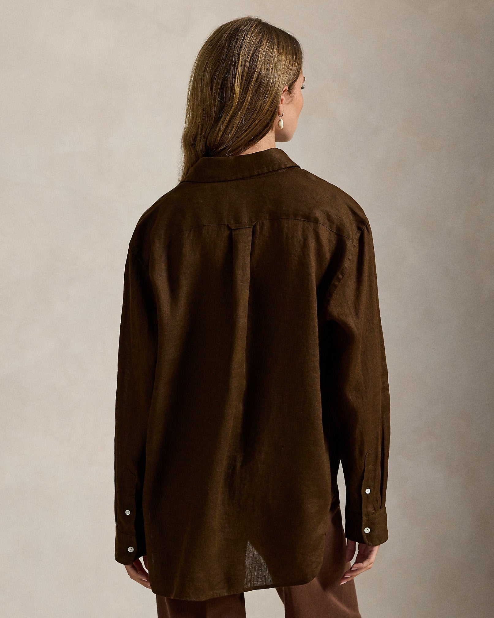 Ralph Lauren Oversize Fit Linen Shirt
