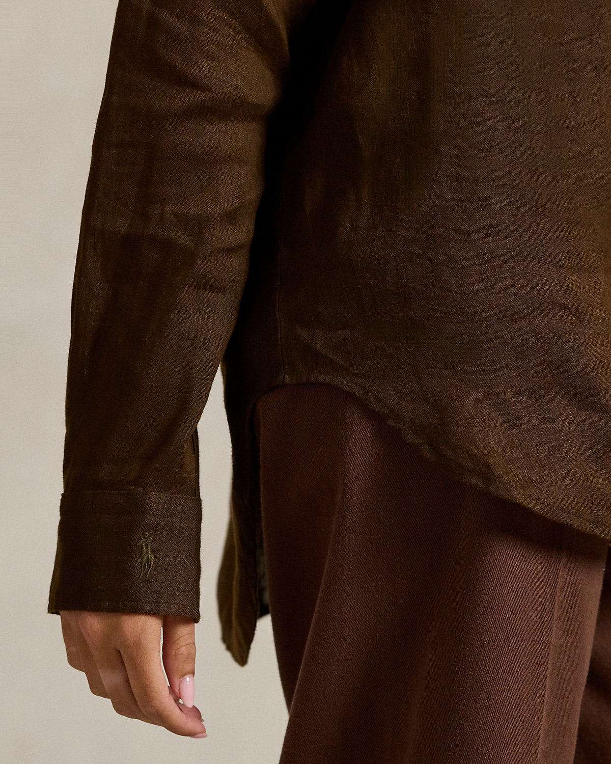 Ralph Lauren Oversize Fit Linen Shirt