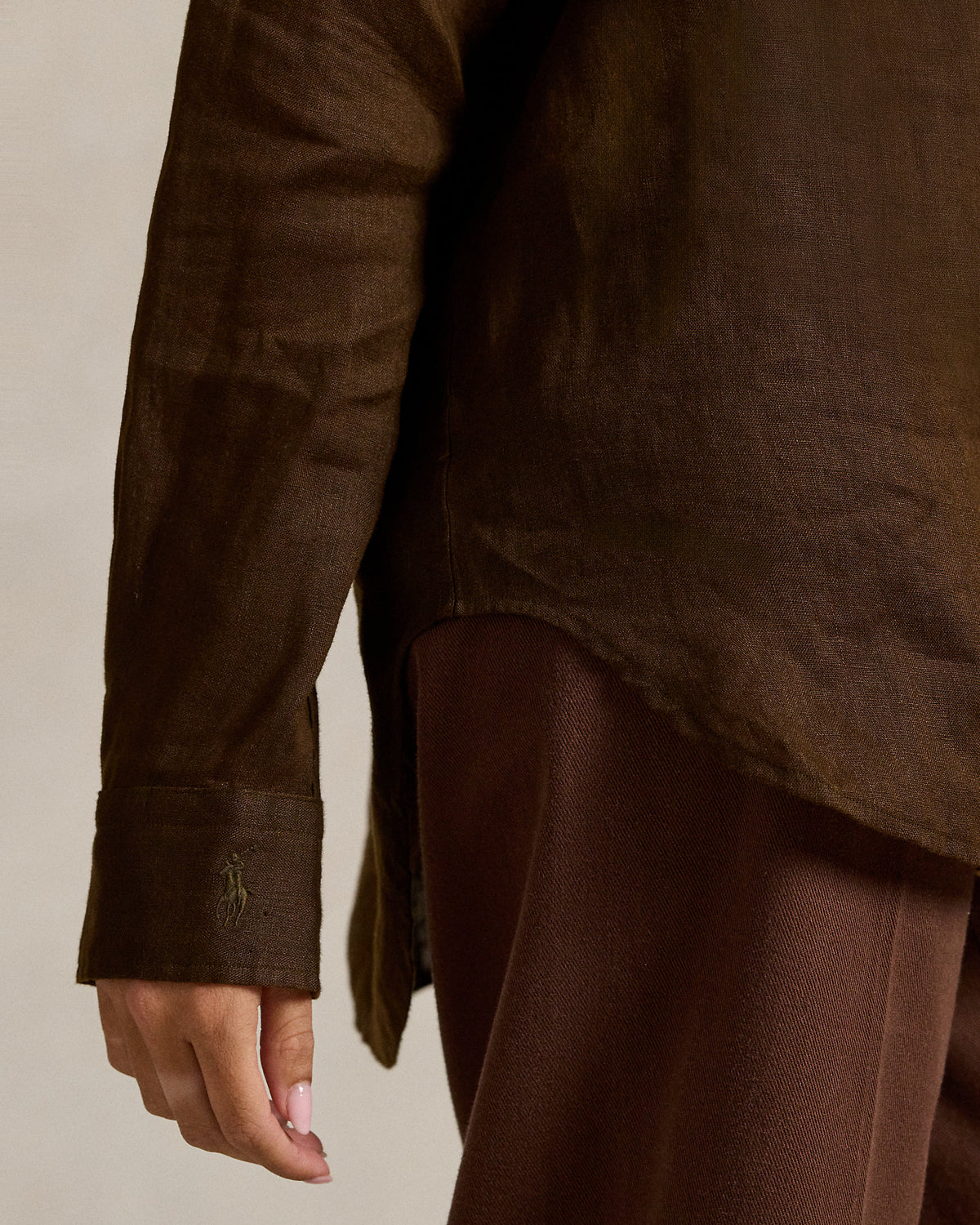 Ralph Lauren Oversize Fit Linen Shirt