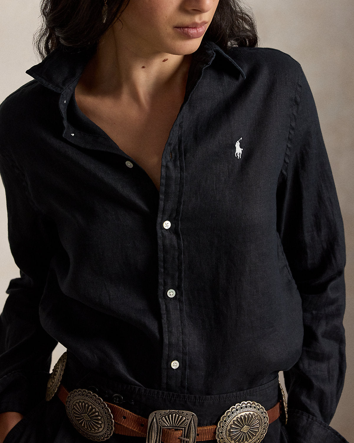 Ralph Lauren Classic Fit Linen Shirt