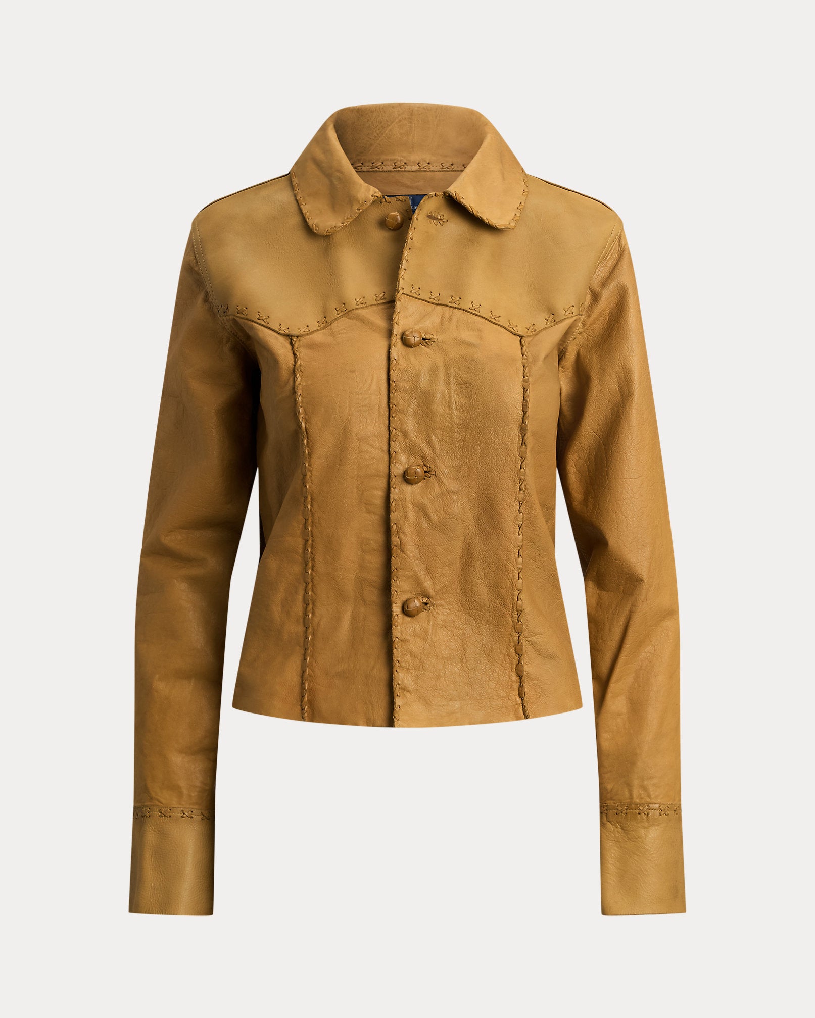 Ralph Lauren Western Leather Shirt Jacket
