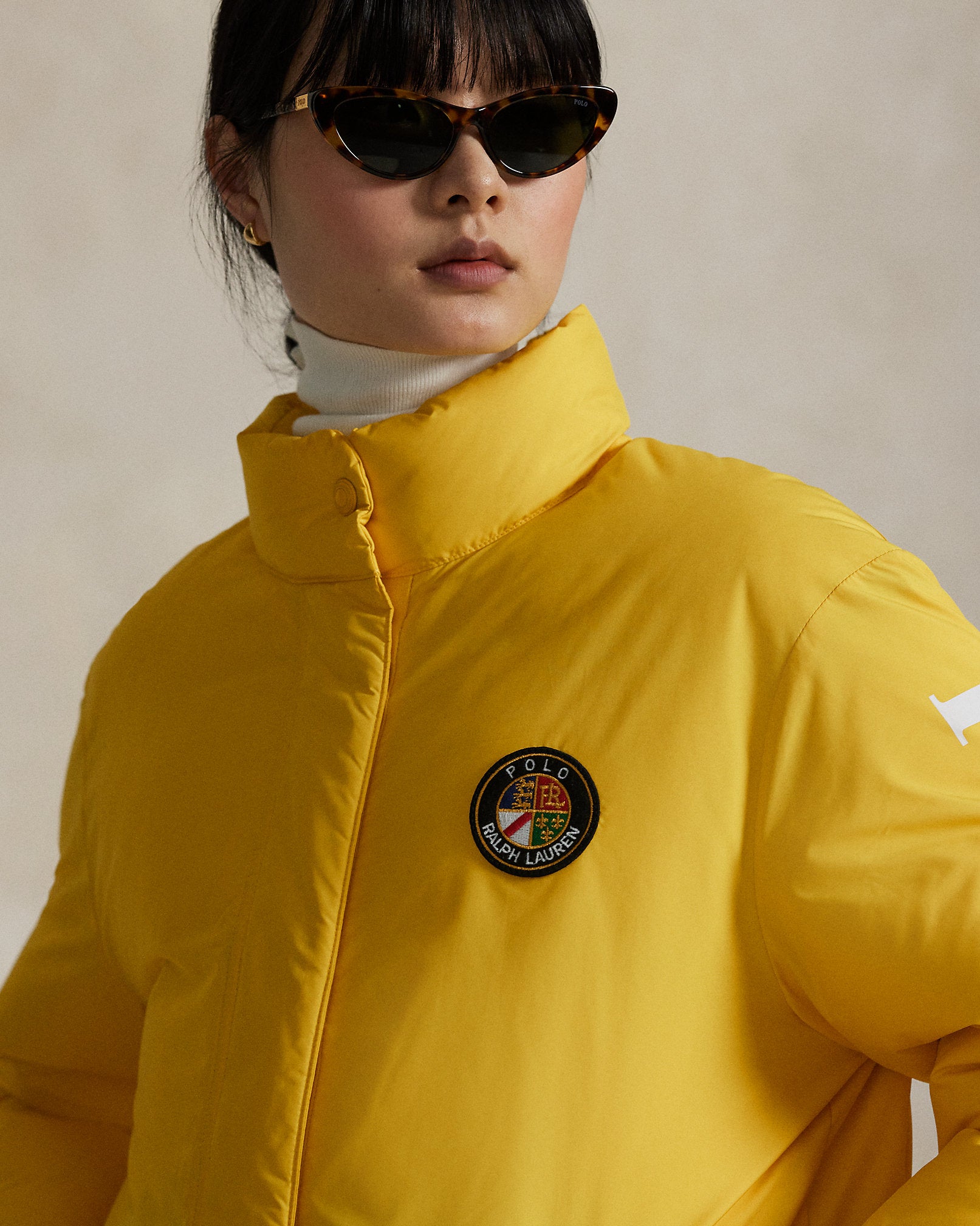 Ralph Lauren Logo Down Puffer Jacket
