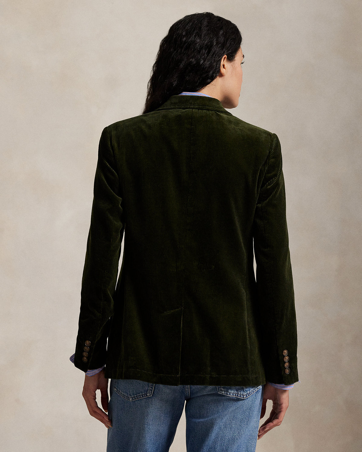 Ralph Lauren SingleBreasted Corduroy Blazer