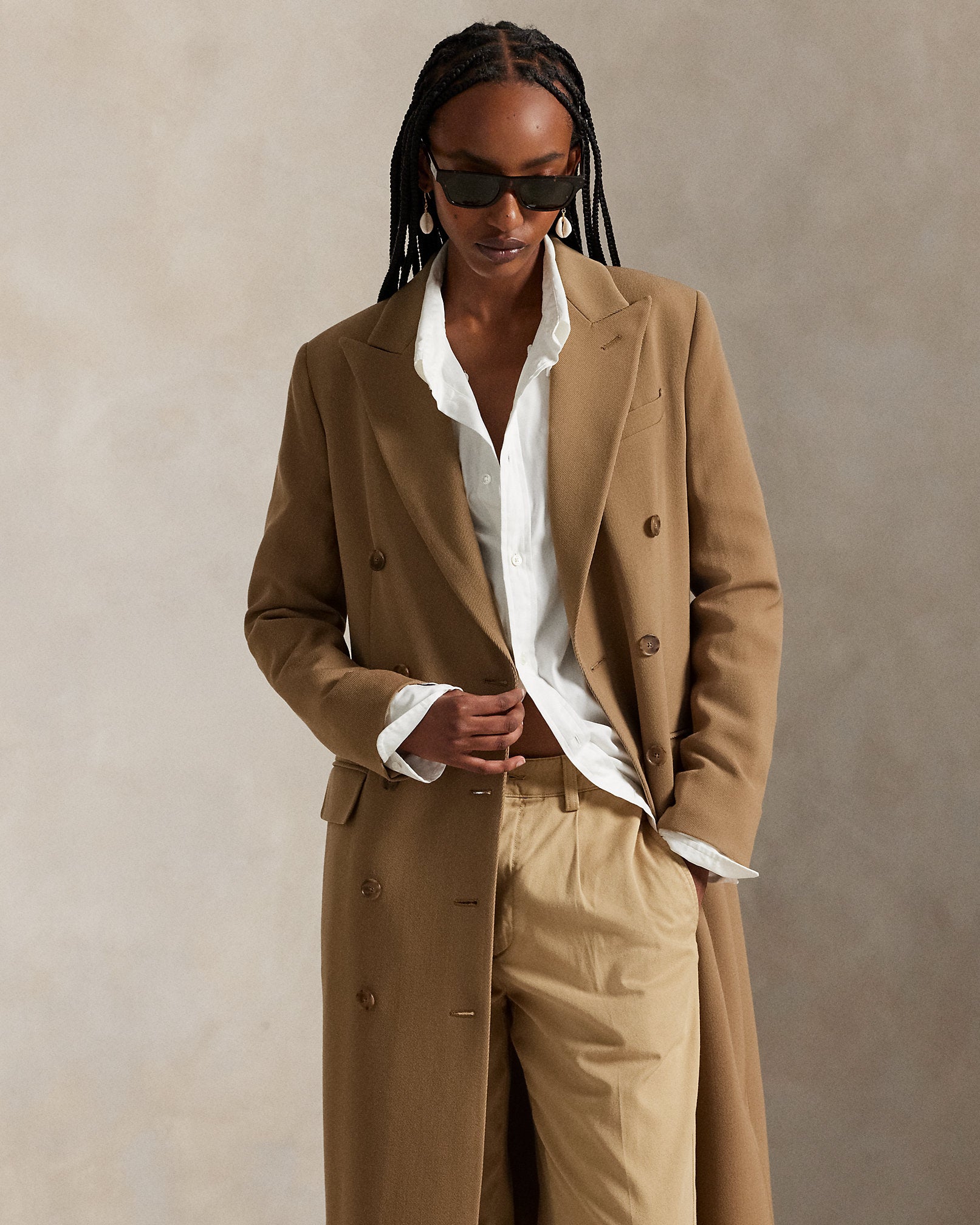 Ralph Lauren DoubleBreasted Wool Coat
