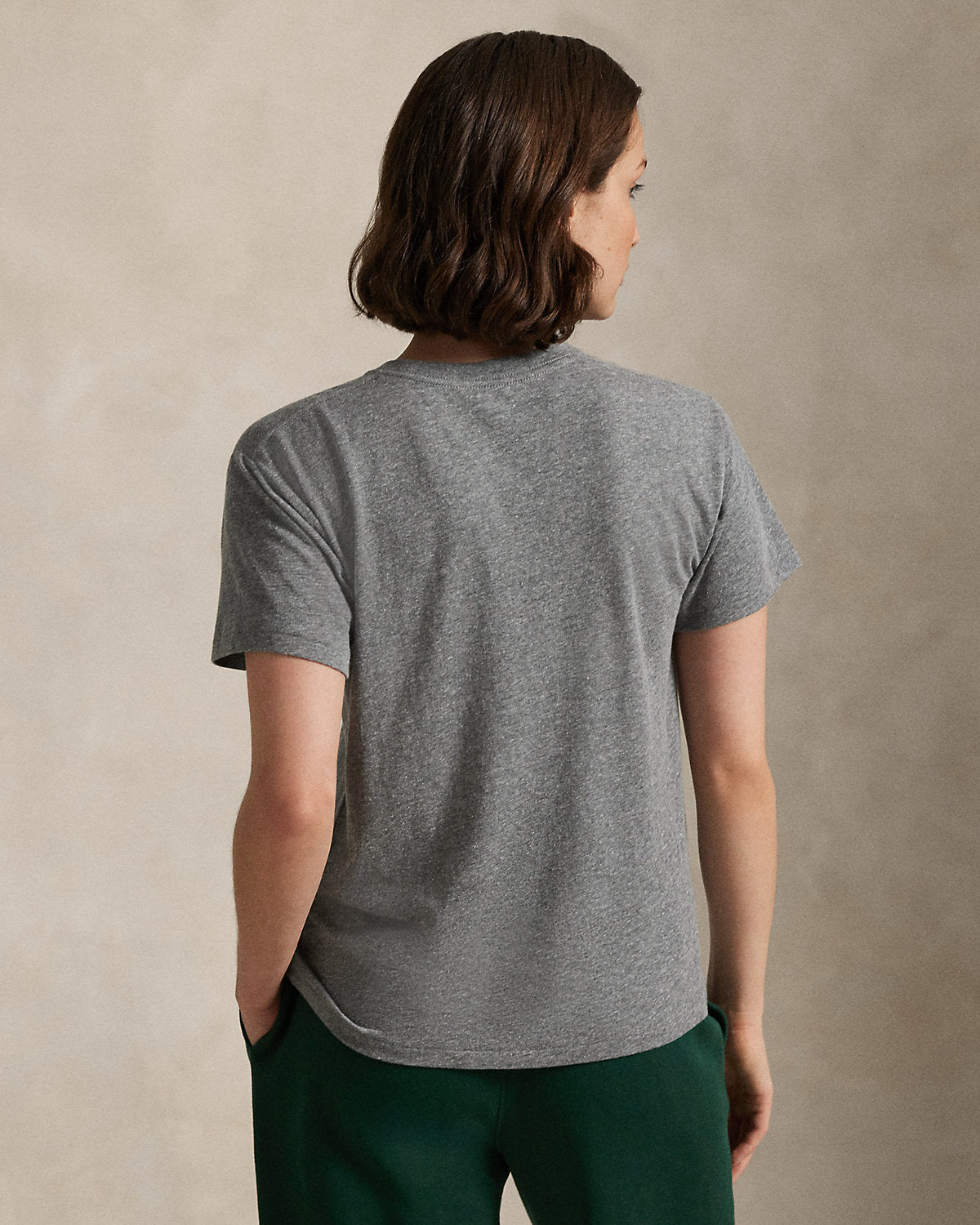 Ralph Lauren Logo Jersey Crewneck Tee