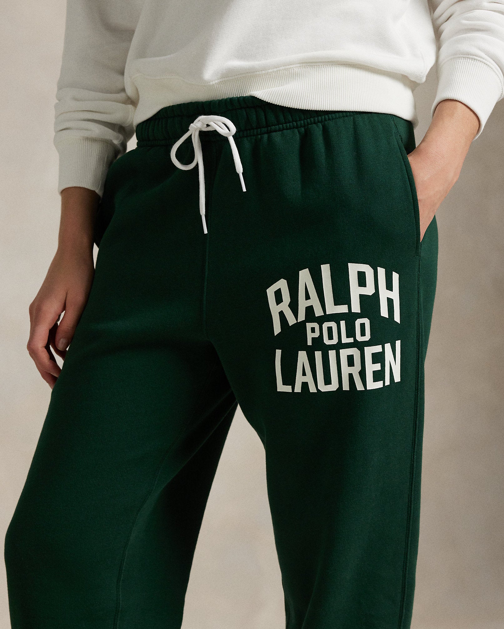 Ralph Lauren Logo Fleece Drawstring Sweatpant
