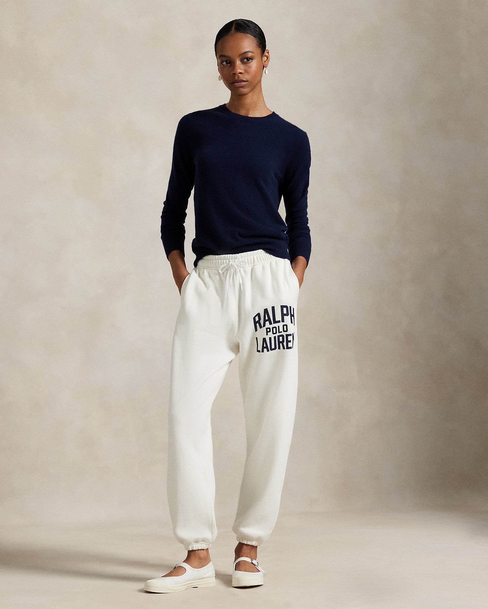 Ralph Lauren Logo Fleece Drawstring Sweatpant