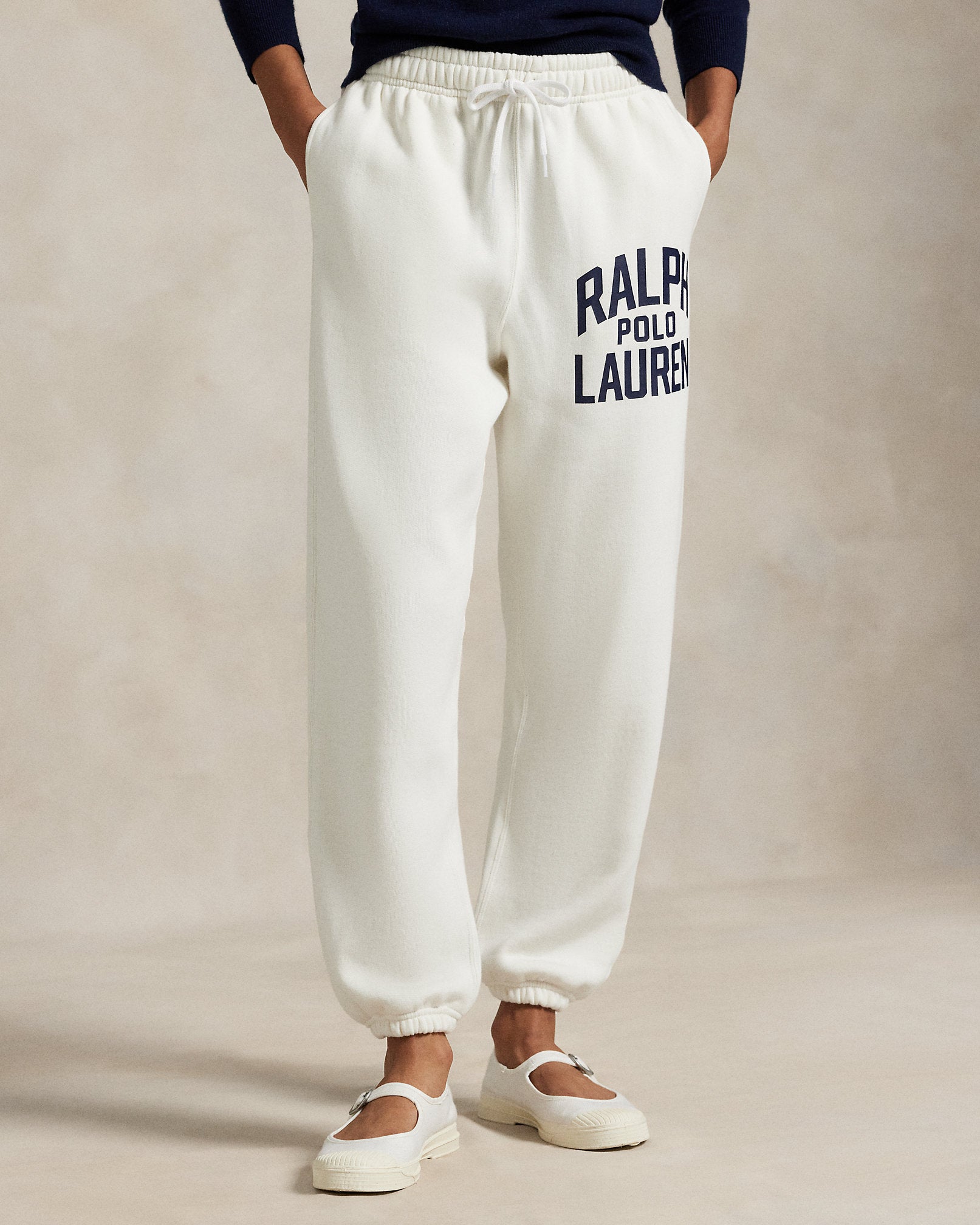 Ralph Lauren Logo Fleece Drawstring Sweatpant