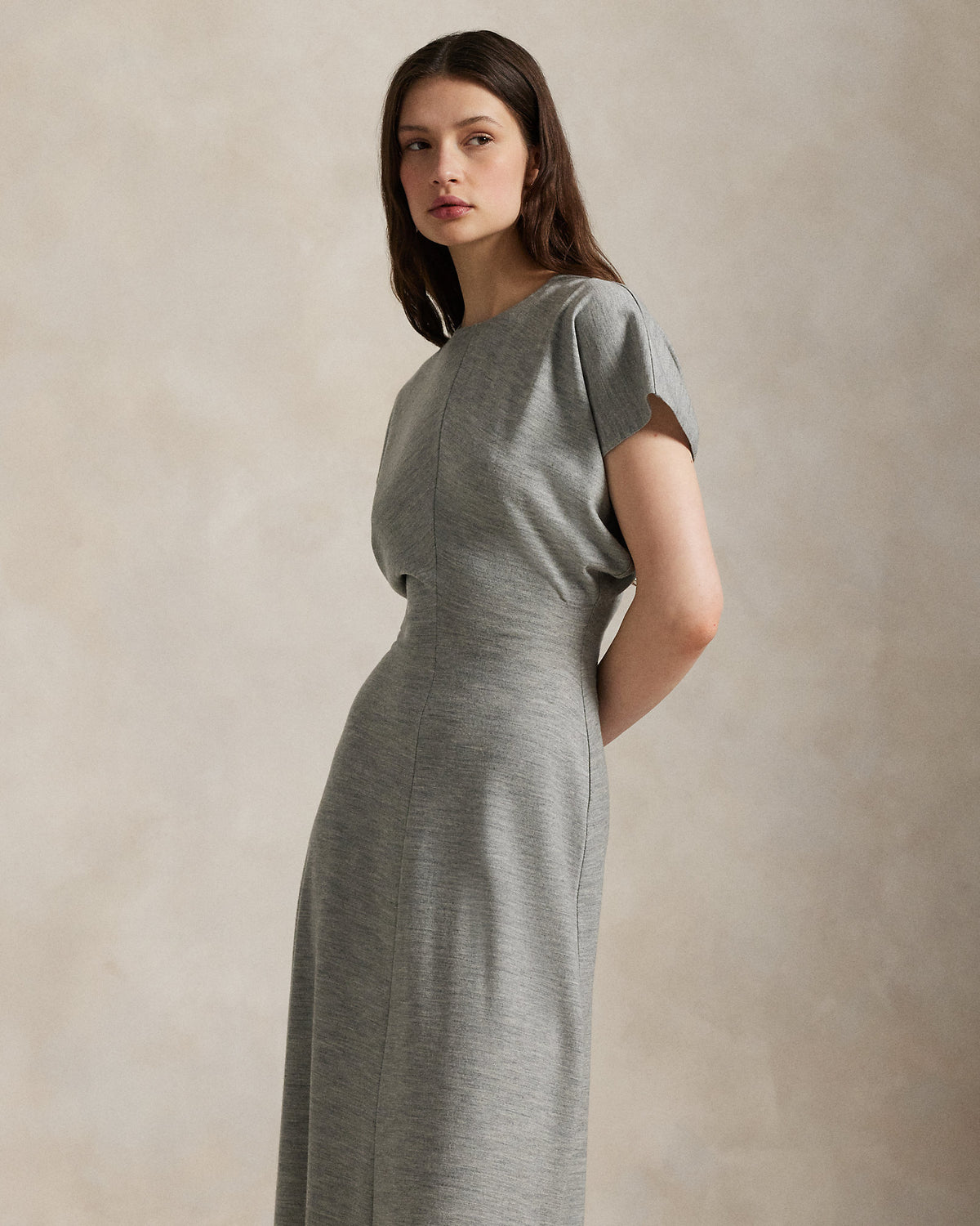 Ralph Lauren WoolBlend Dolman Dress