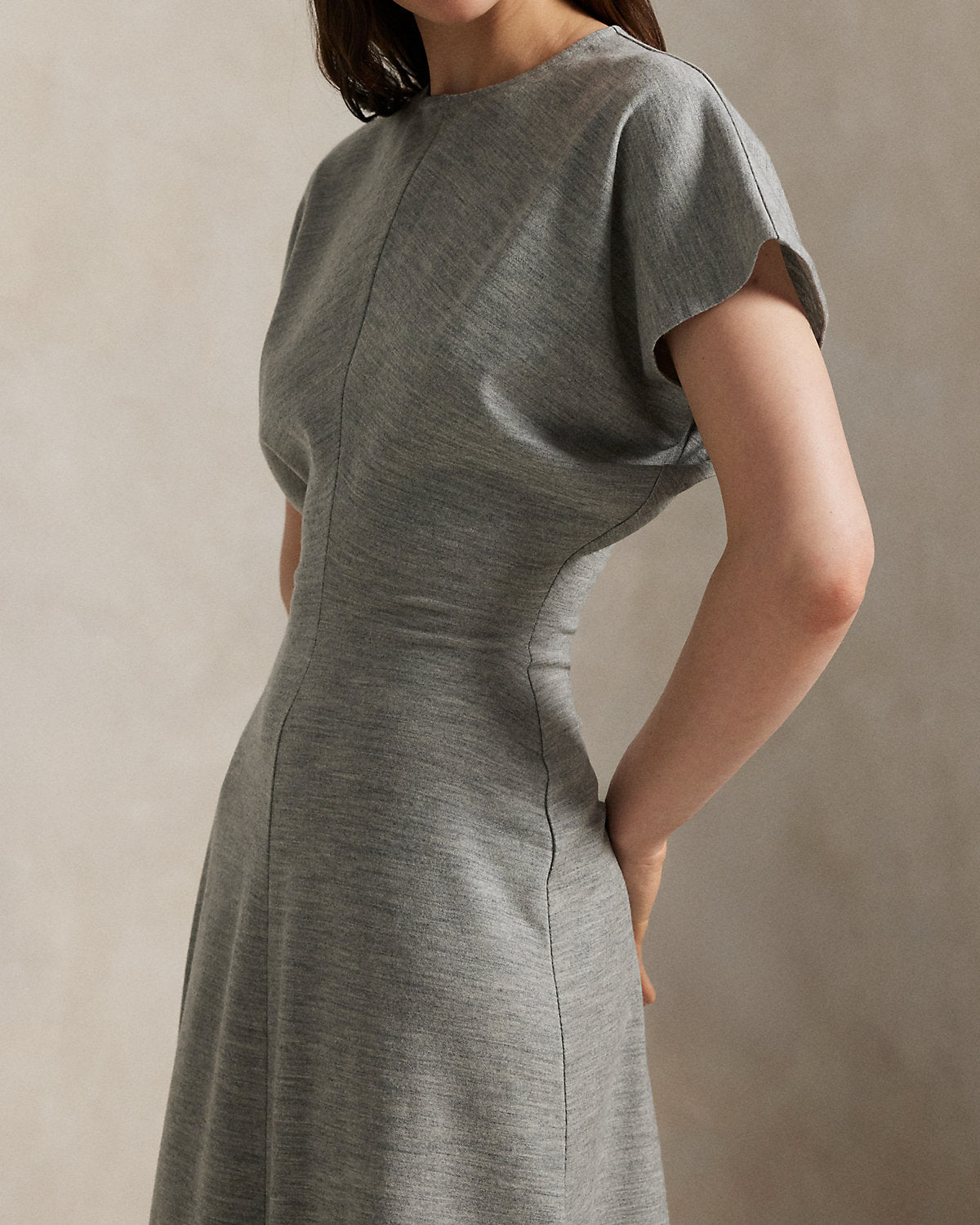 Ralph Lauren WoolBlend Dolman Dress
