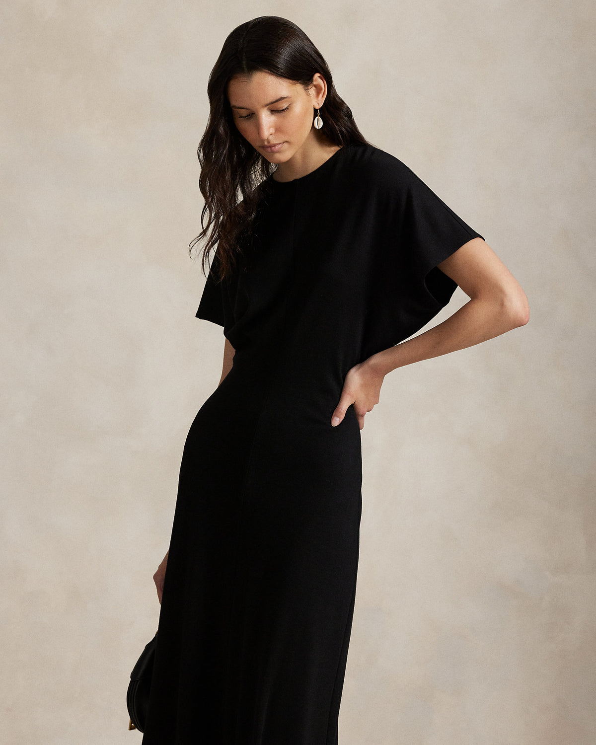 Ralph Lauren WoolBlend Dolman Dress