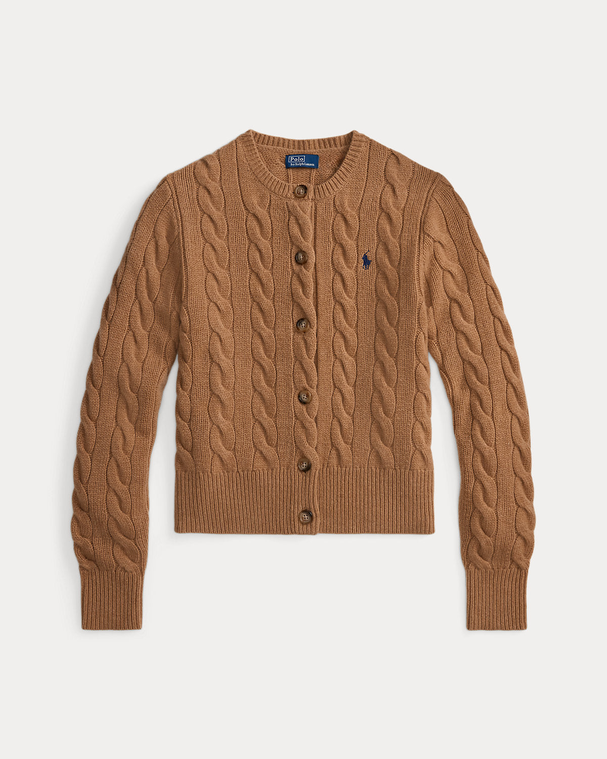 Ralph Lauren CableKnit WoolCashmere Cardigan