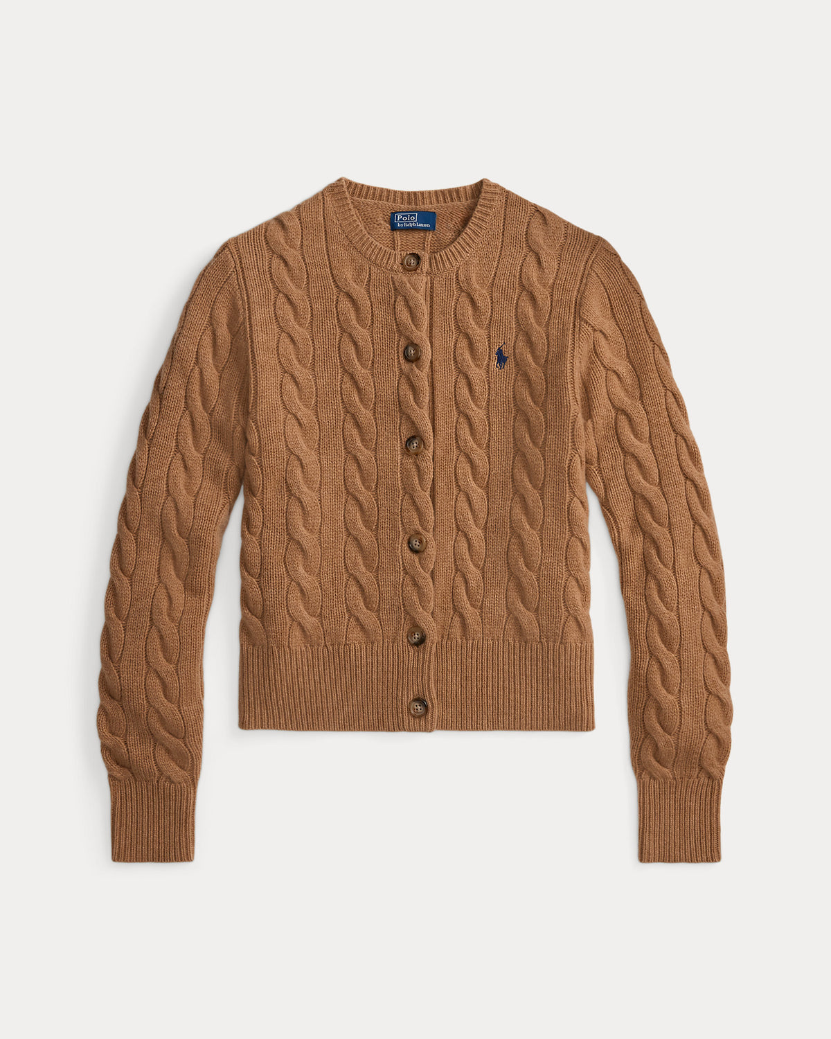 Ralph Lauren CableKnit WoolCashmere Cardigan