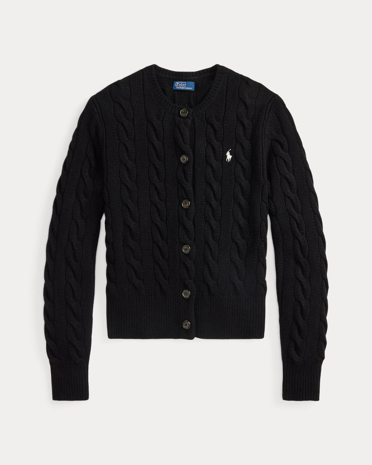 Ralph Lauren CableKnit WoolCashmere Cardigan