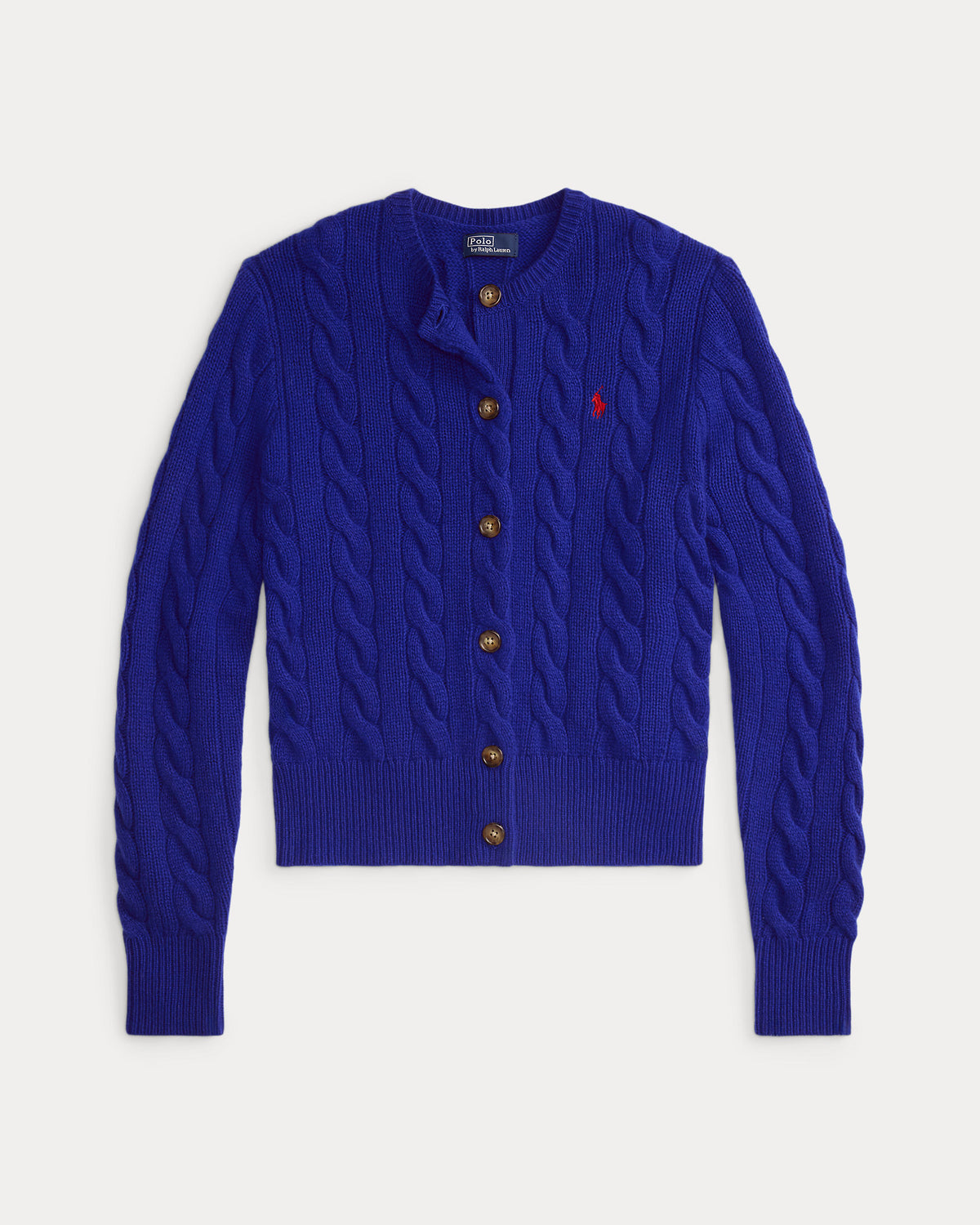 Ralph Lauren CableKnit WoolCashmere Cardigan