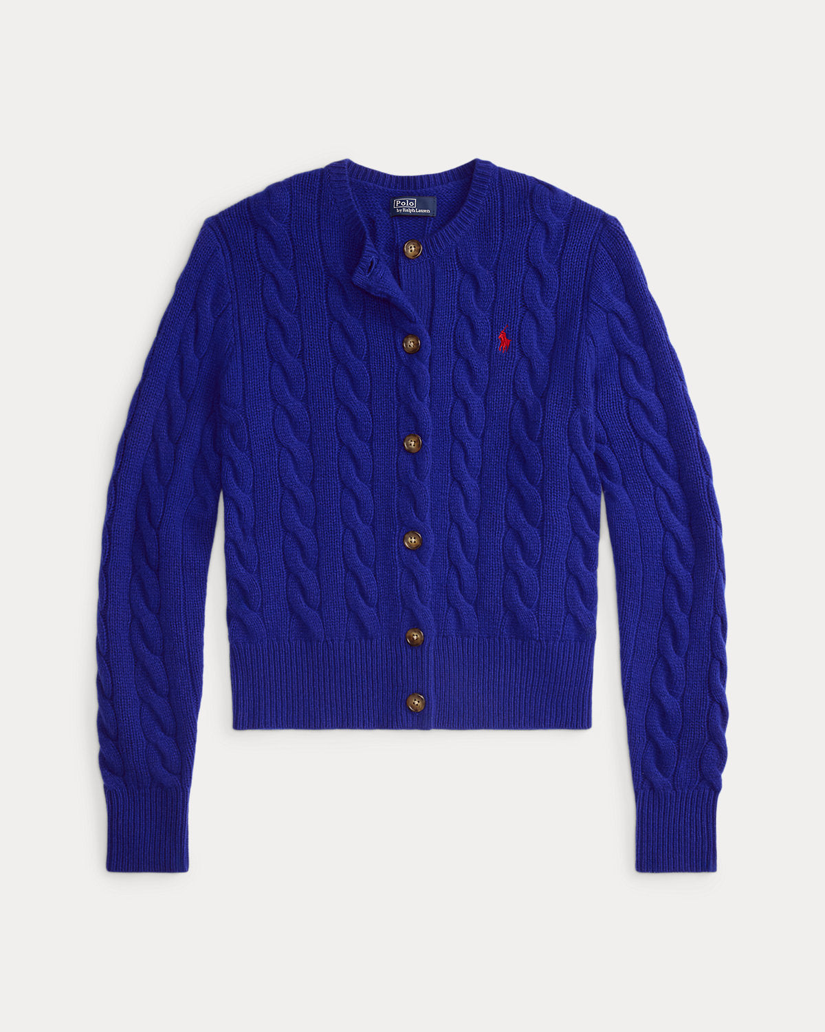 Ralph Lauren CableKnit WoolCashmere Cardigan