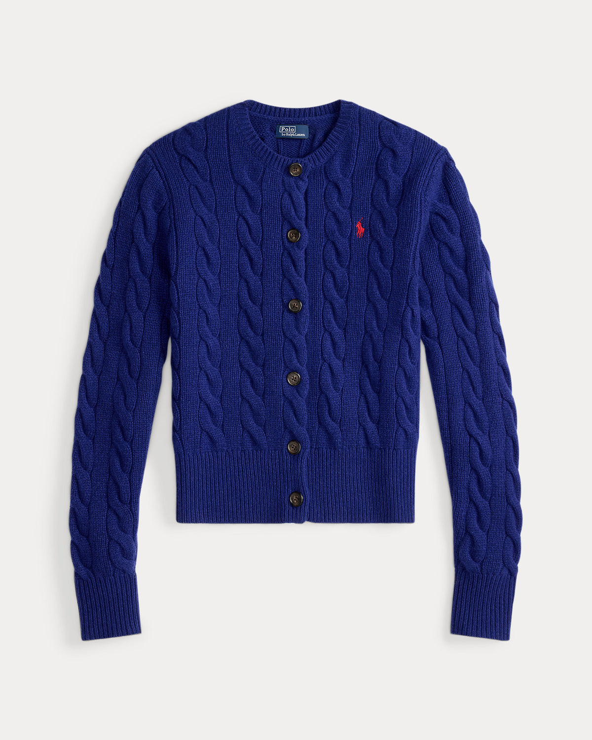 Ralph Lauren CableKnit WoolCashmere Cardigan
