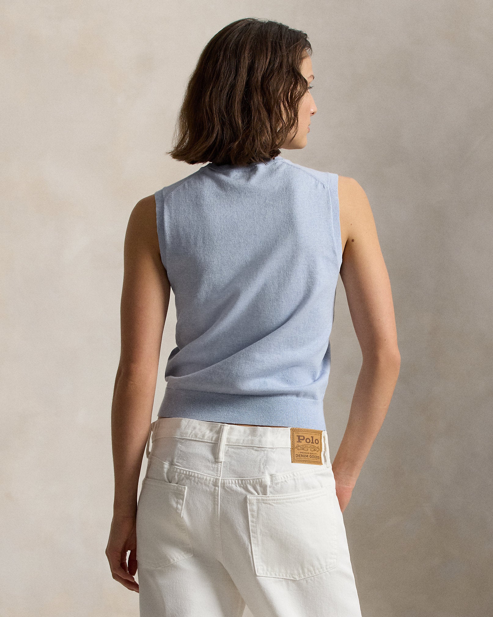 Ralph Lauren Sleeveless Crewneck Sweater