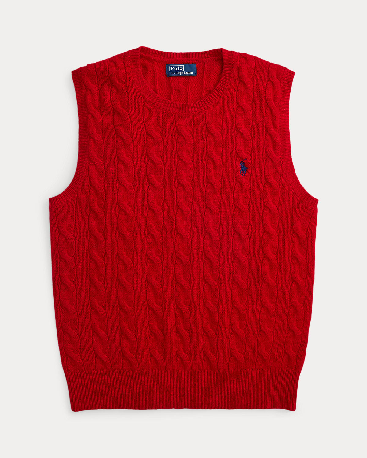 Ralph Lauren CableKnit WoolCashmere Sweater Vest
