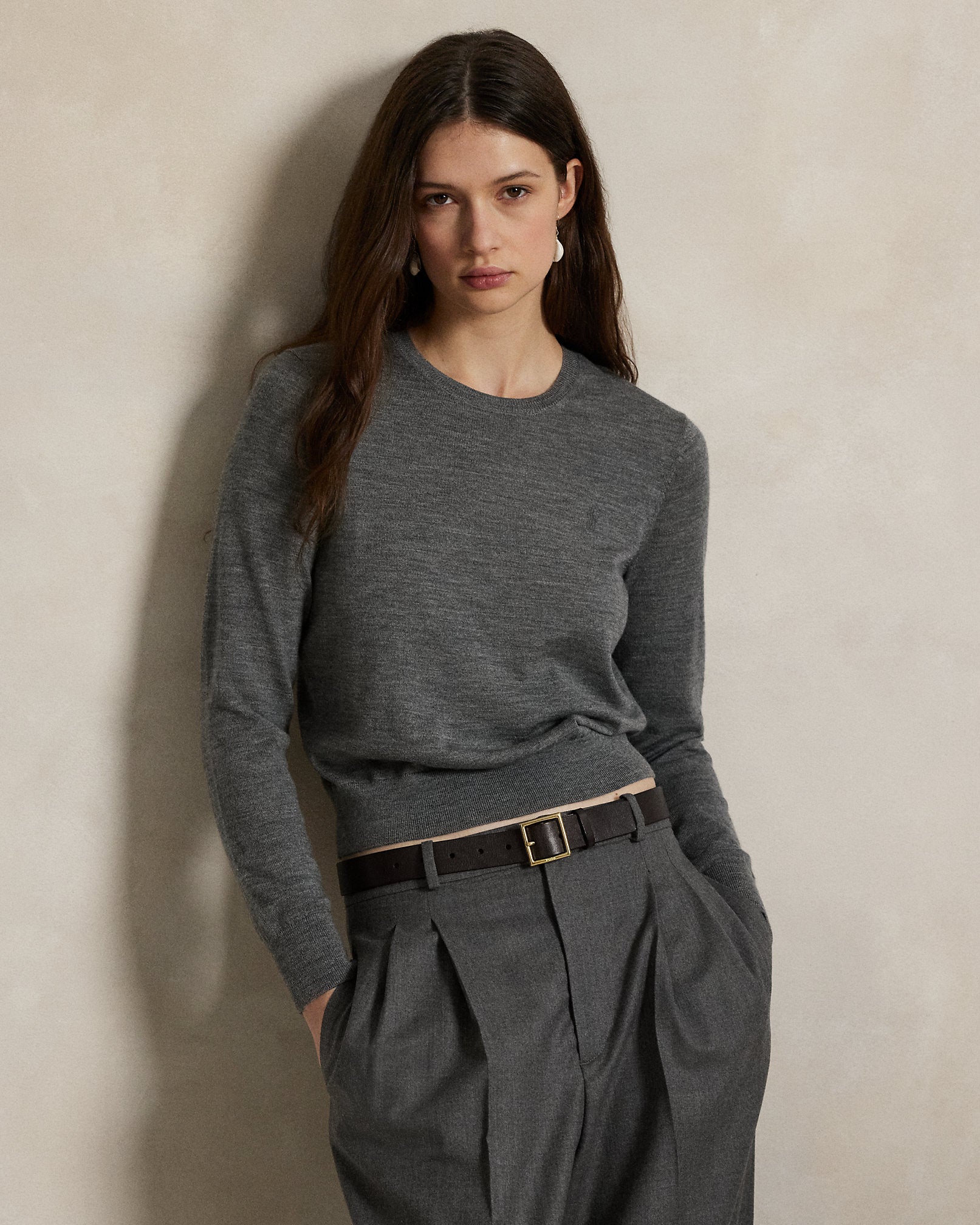 Ralph Lauren Merino Wool Crewneck Sweater