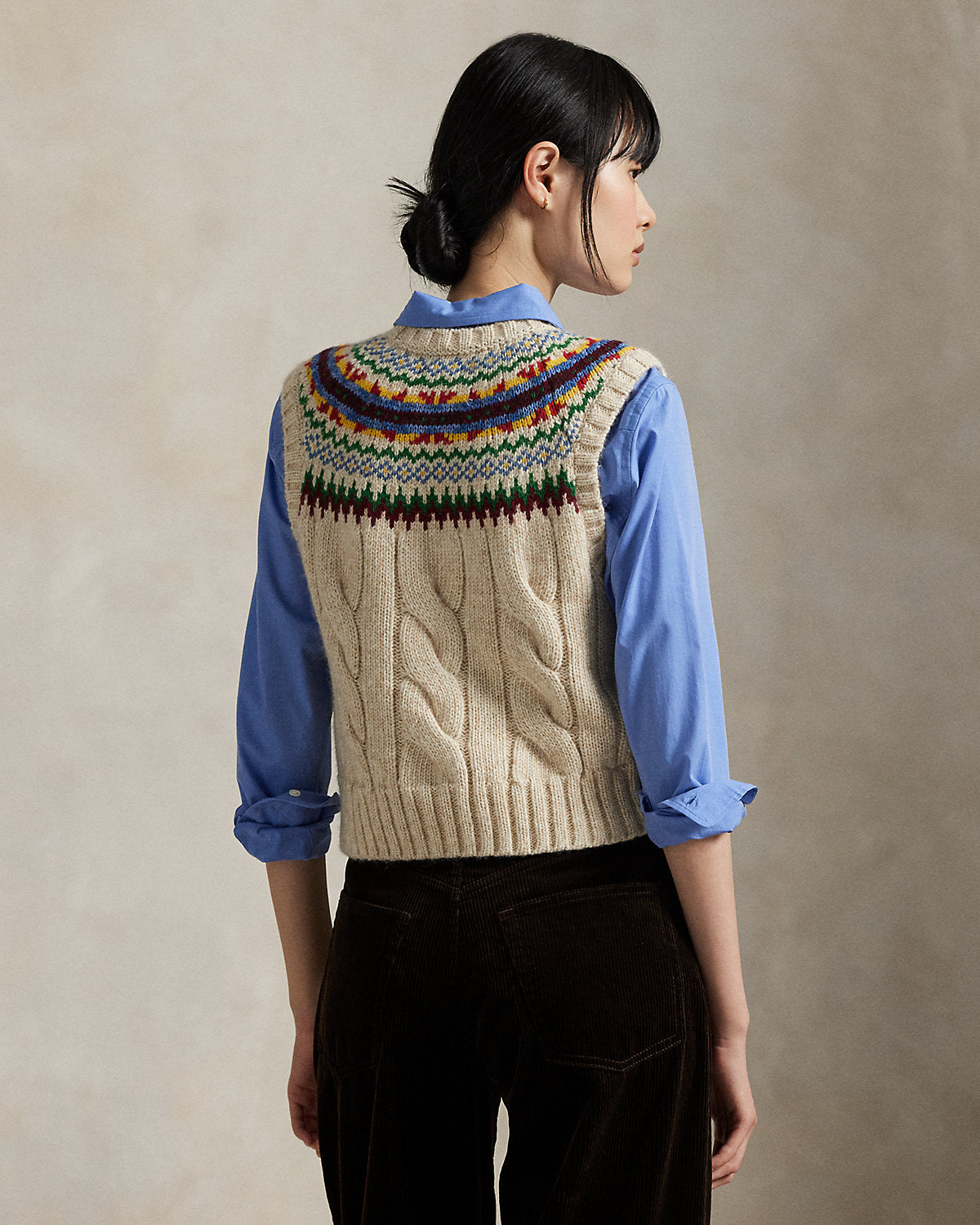 Ralph Lauren Fair IsleYoke Sweater Vest