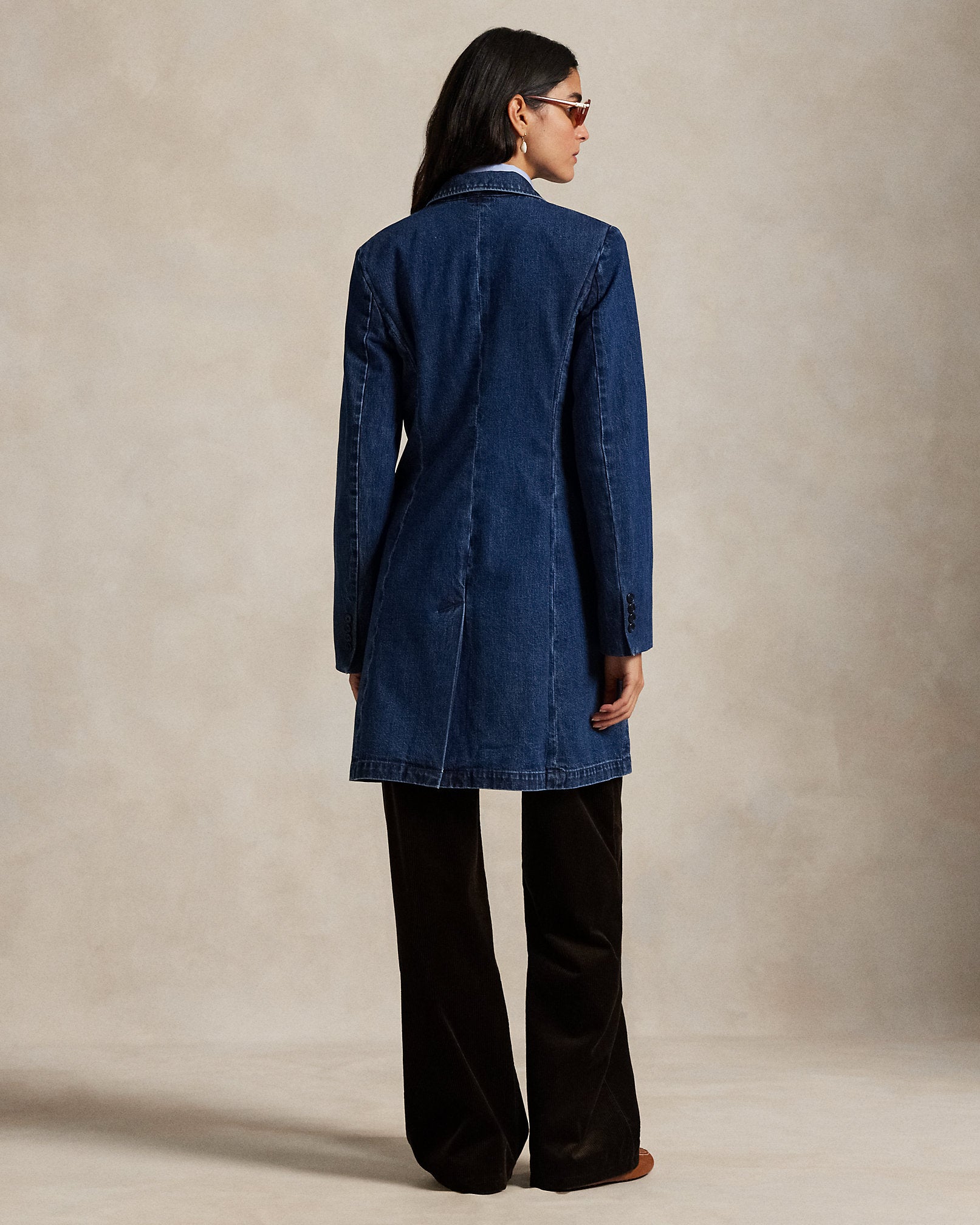 Ralph Lauren DoubleBreasted Denim Jacket