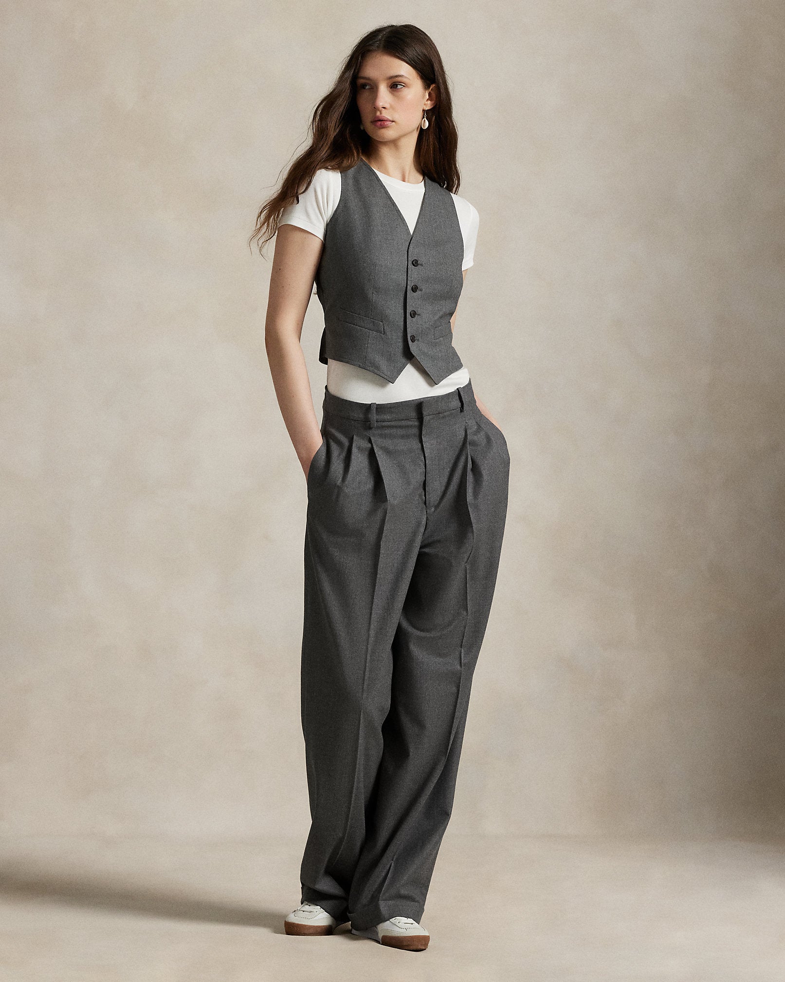 Ralph Lauren WoolBlend Buttoned Vest