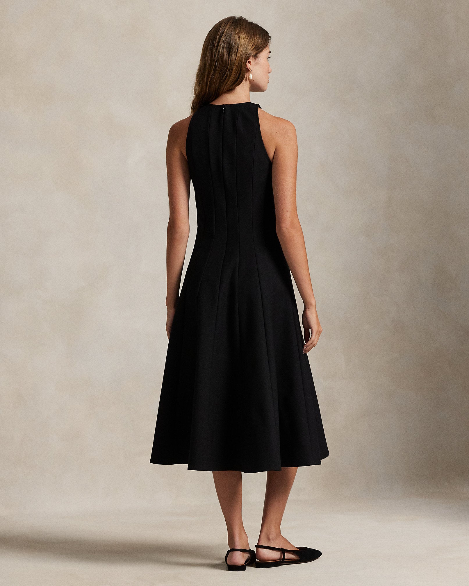 Ralph Lauren Sleeveless StretchCottonBlend Dress