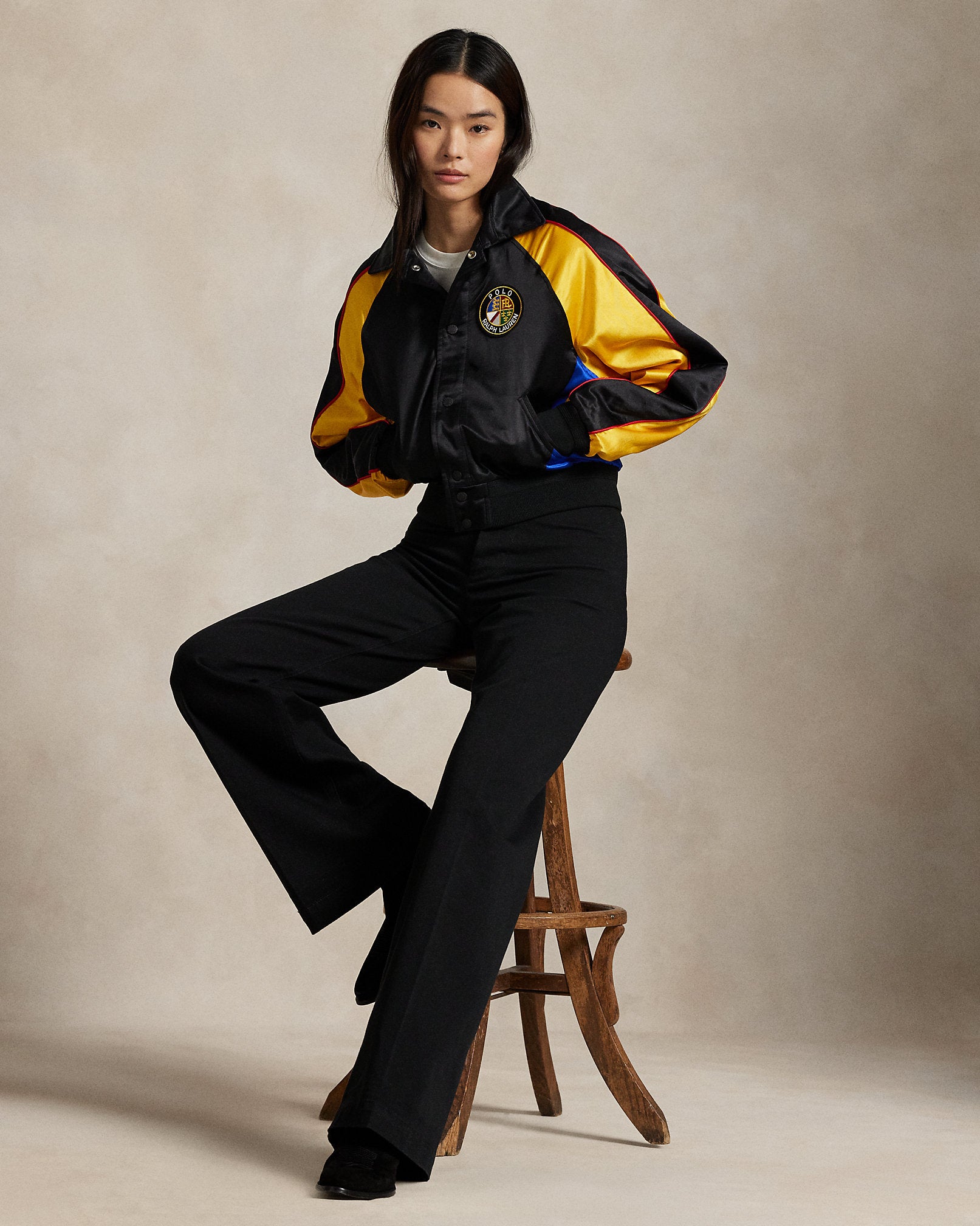 Ralph Lauren Satin Jacket