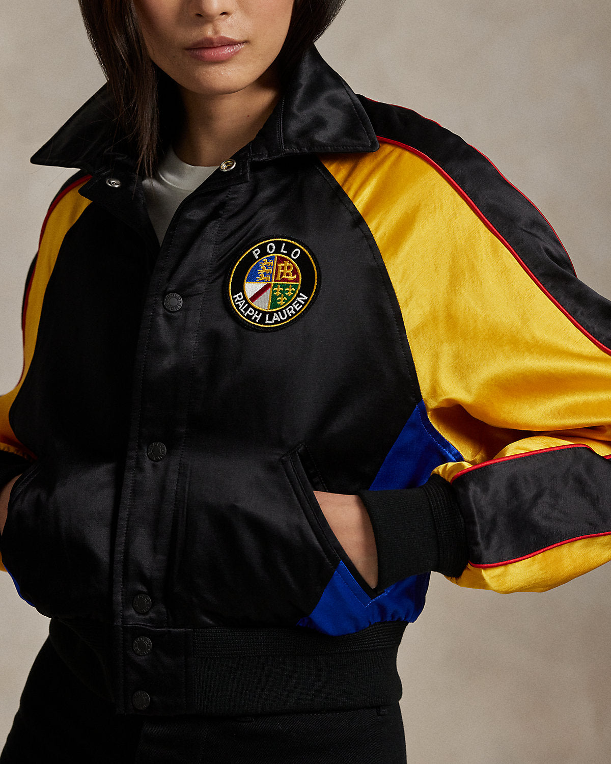 Ralph Lauren Satin Jacket