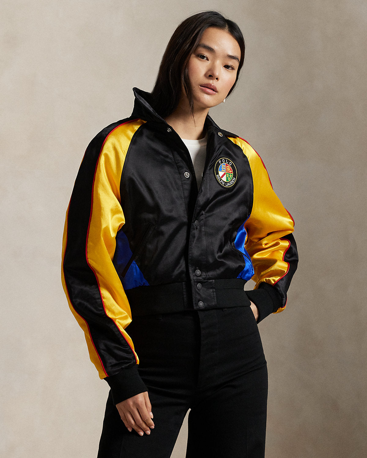 Ralph Lauren Satin Jacket