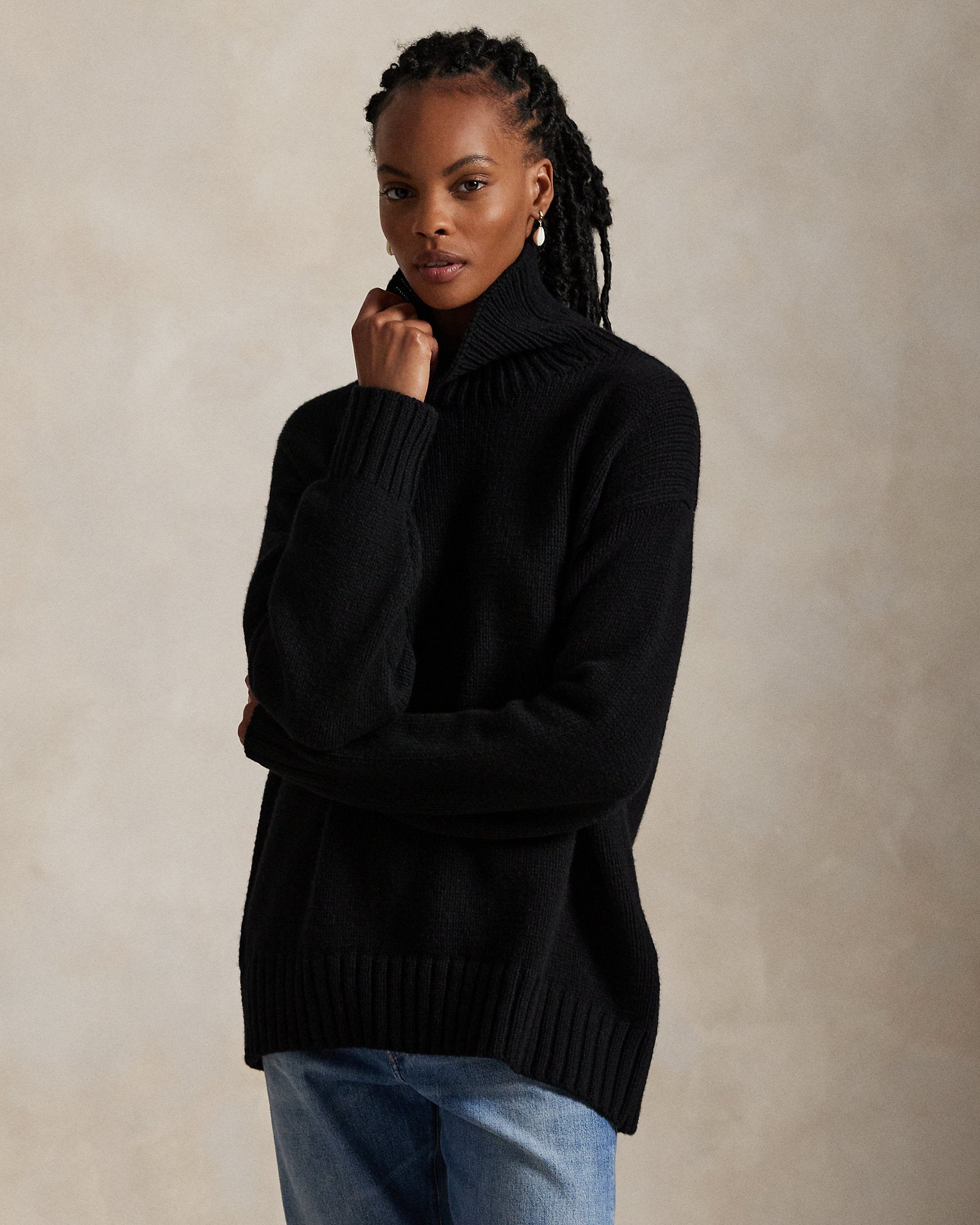 Ralph Lauren WoolCashmere Turtleneck Sweater